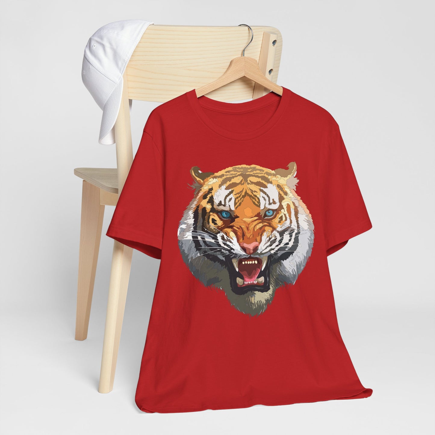 Tiger Shirt, Animal Shirt, T-Shirt with Tiger, Art Design Tee, Wild Animals Tees, Safari T-Shirt, Graphic Design Tee 15
