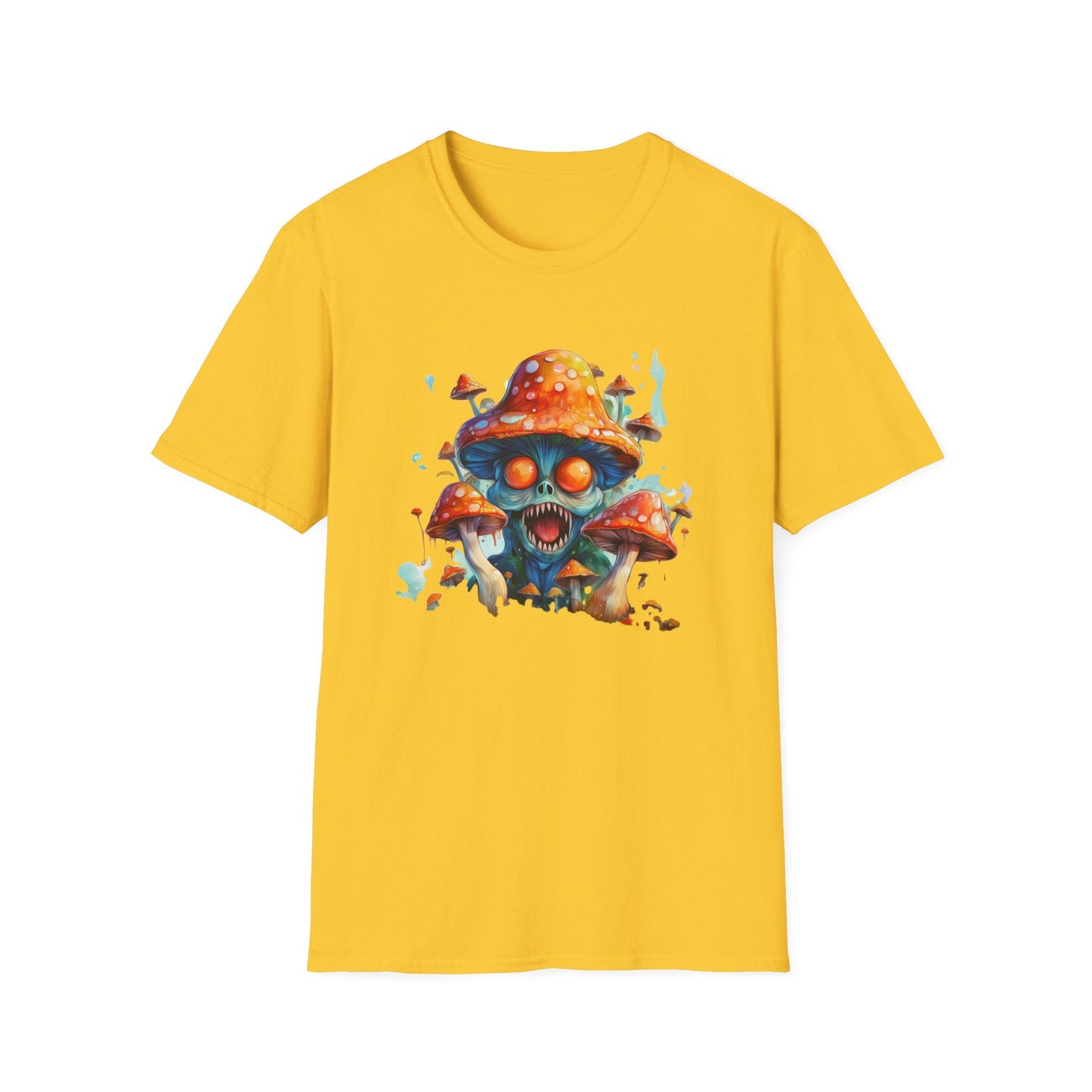 Mashroom Tee Shirt Unisex Softstyle 64000 Graphic Tee Funny Mashroom Design Gift