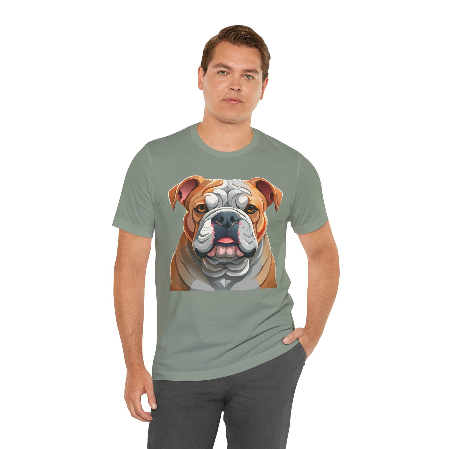 Unisex Animal Print Tee Shirt Art Design Wild Animals Graphic Tee For Everyday Wear