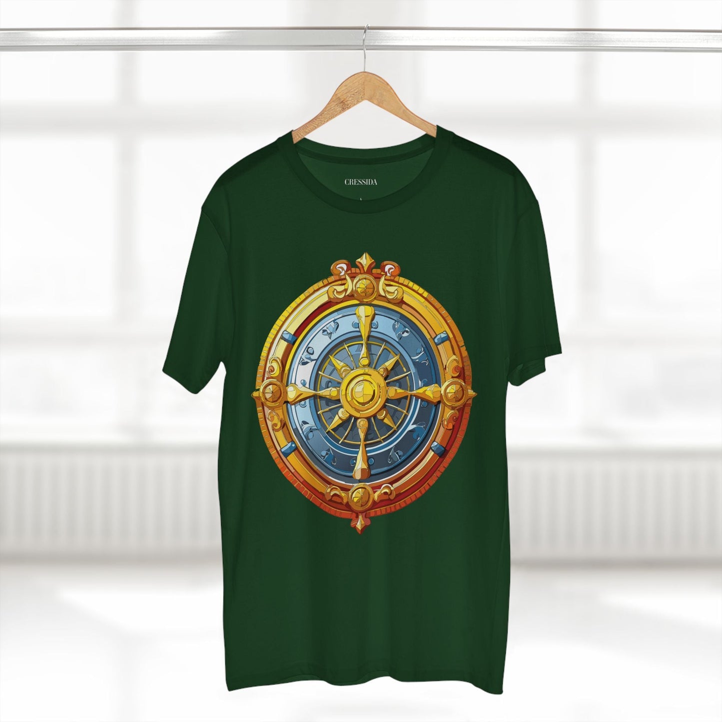 Antique Gold Coin Graphic Design T-Shirt Unisex 100 Cotton With Golden Print Artwork Tee 16