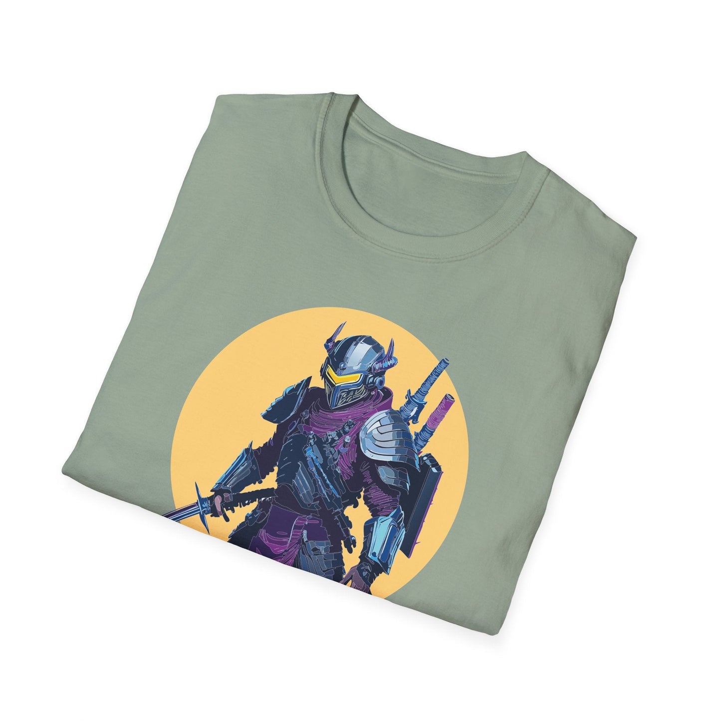 Samurai Shirt Unisex T Shirt Softstyle Gildan 64000 Cotton Tee Breathable Comfortable