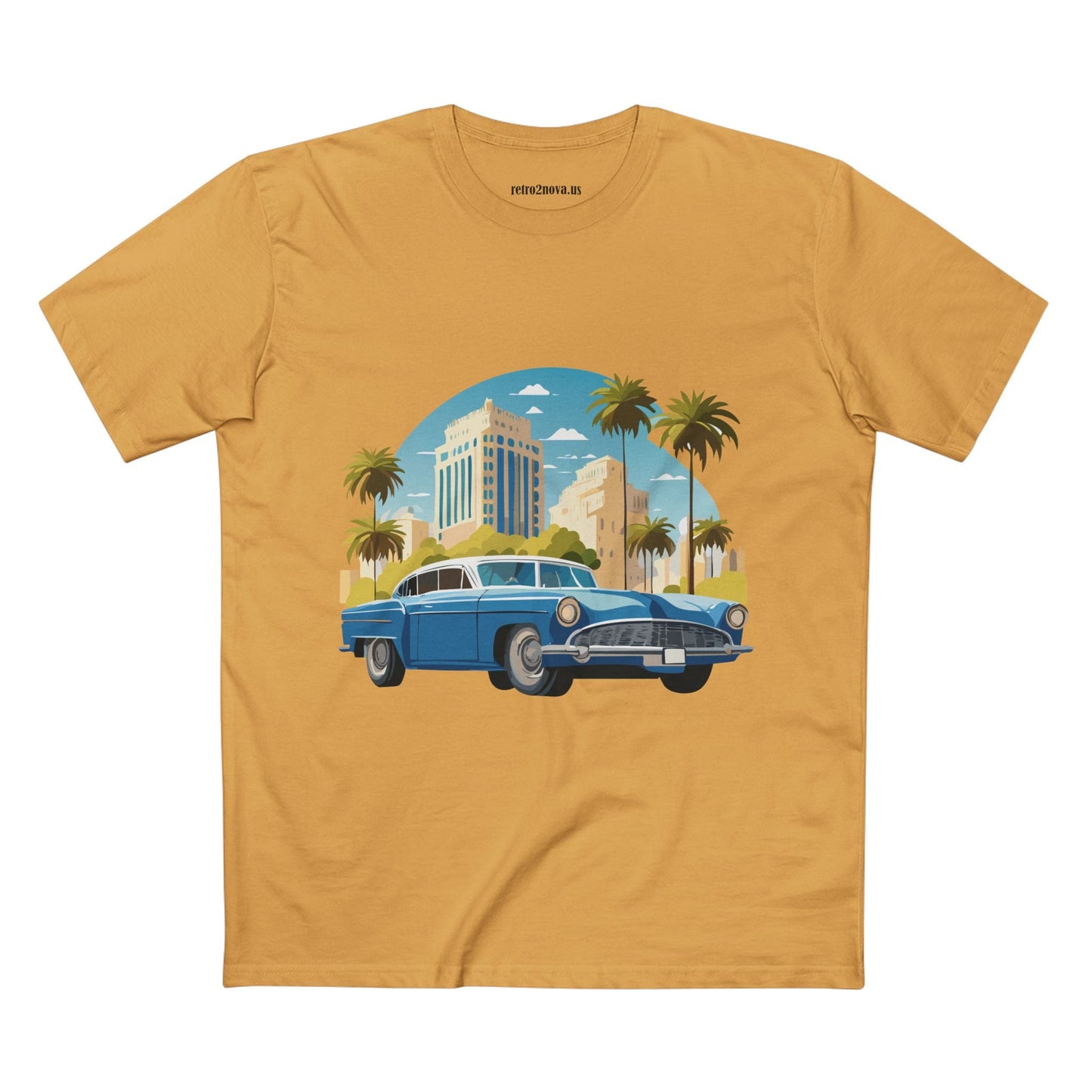 Retro Car Shirt Unisex Vintage Car Tee With Original Artwork RC23 Premium Cotton
