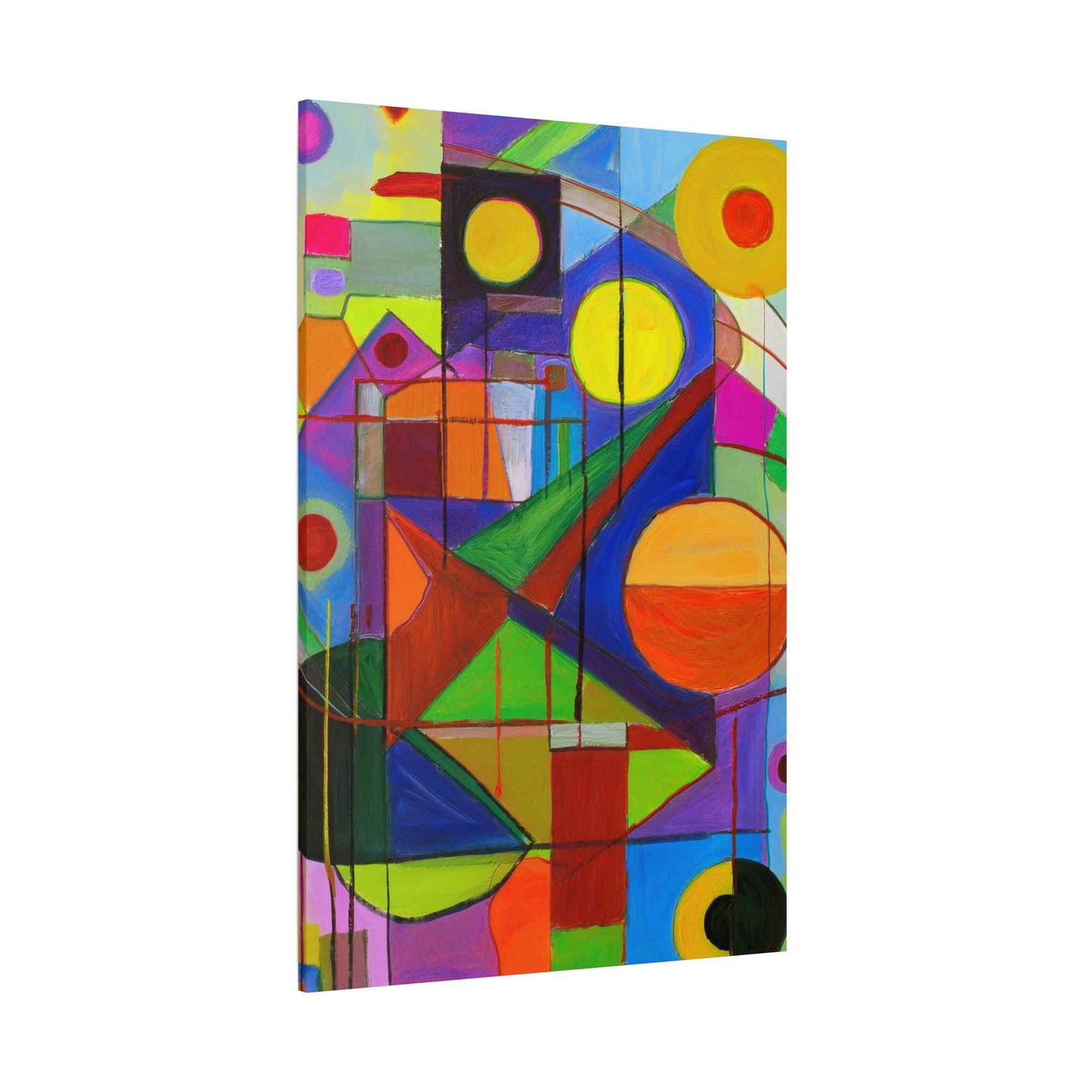 Abstract Painting Print Canvas 20x24,20x30,24x30, 24x32,24x36,30x40, 32x48,36x48,40x60 Pine-Wood Inner Frame ABS-5