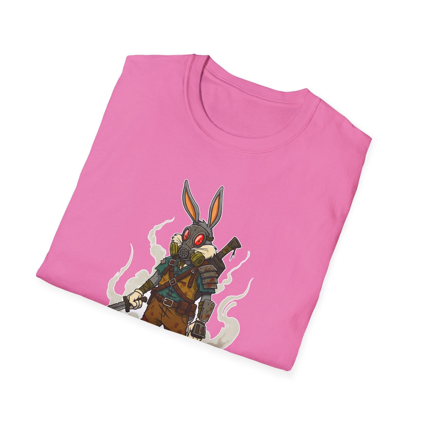 Bugs Bunny T Shirt Unisex Softstyle Cotton Tee With Cartoon Animation Design Artwork