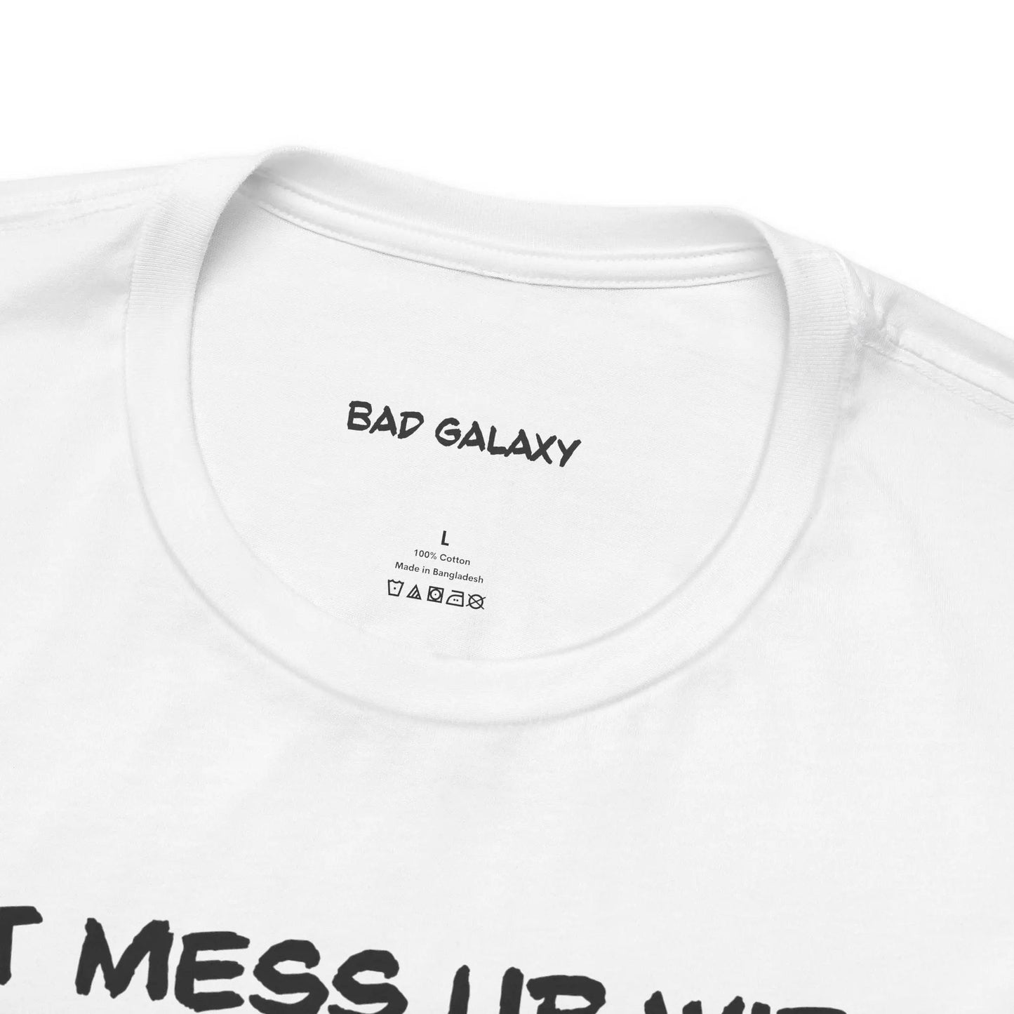 Bad Galaxy Animal T Shirt 100 Percent Cotton Eco Friendly Ink USA Printed Durable Stitching