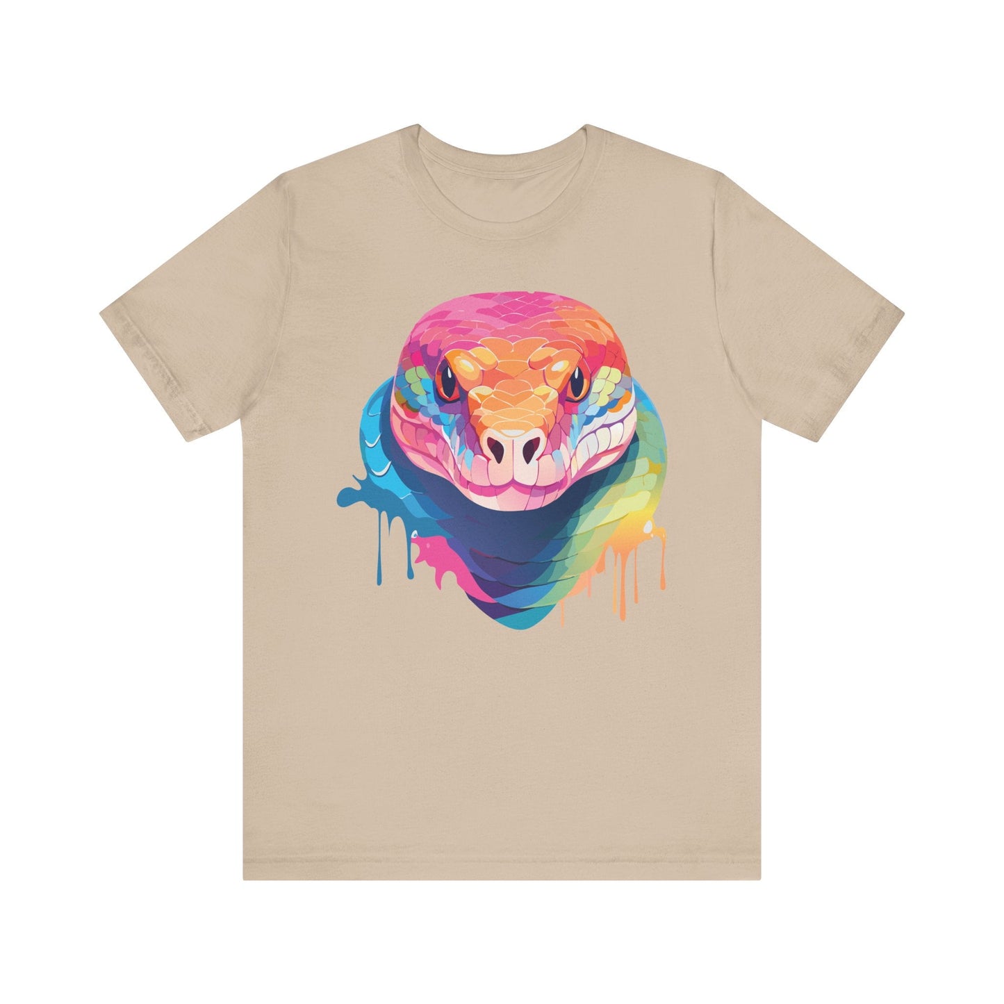 Unisex Animal Shirt With Art Design Wild Animals Graphic Print Casual Short Sleeve Tee