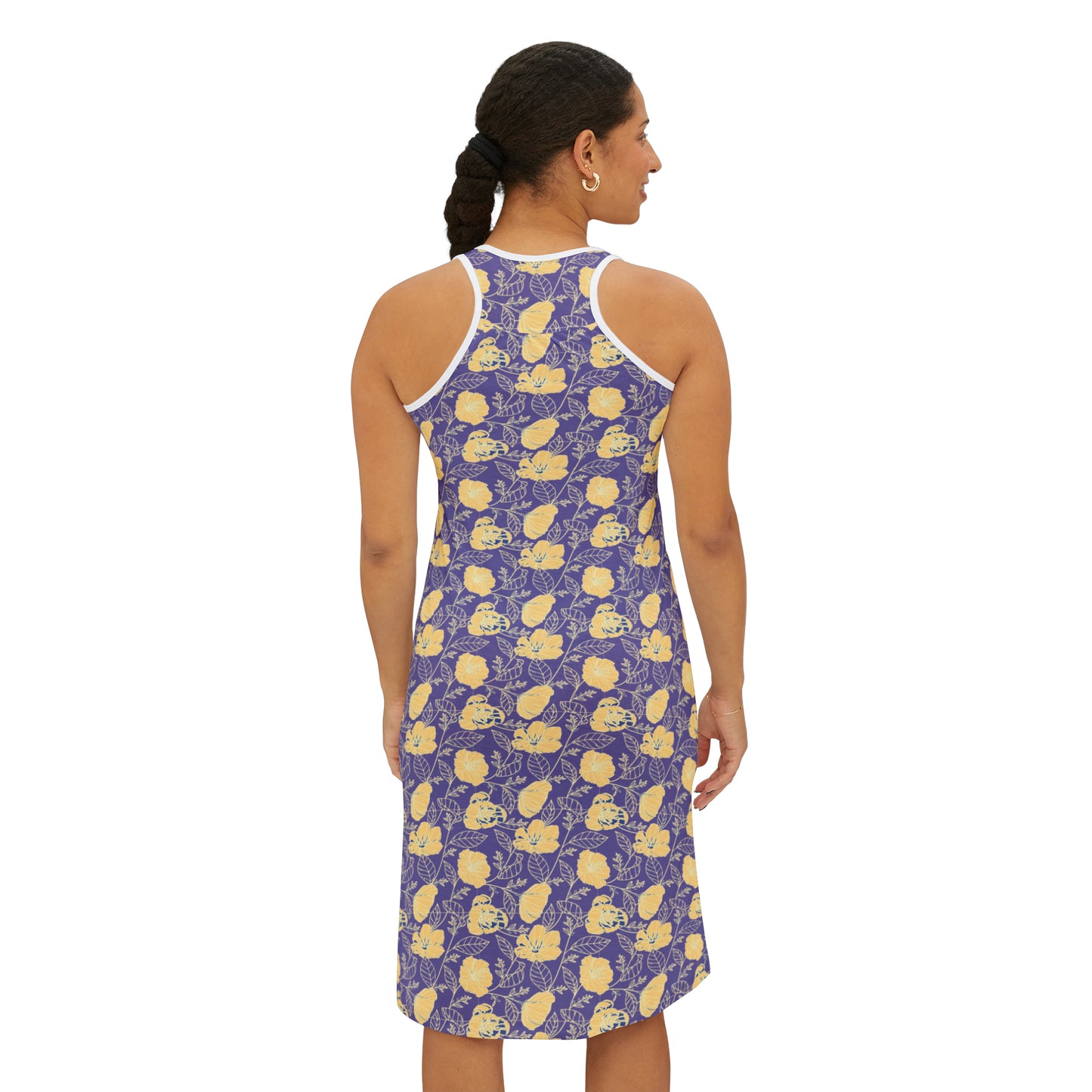 Sommerkleid mit floralen Prints