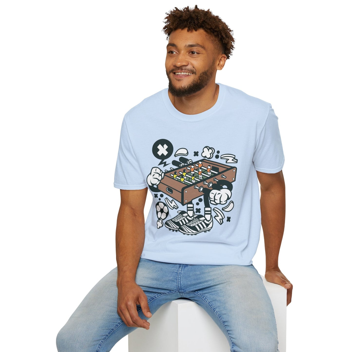 Funny Cartoon T Shirt Animation Tee Unisex Softstyle 64000 Ring Spun Cotton Premium Lightweight