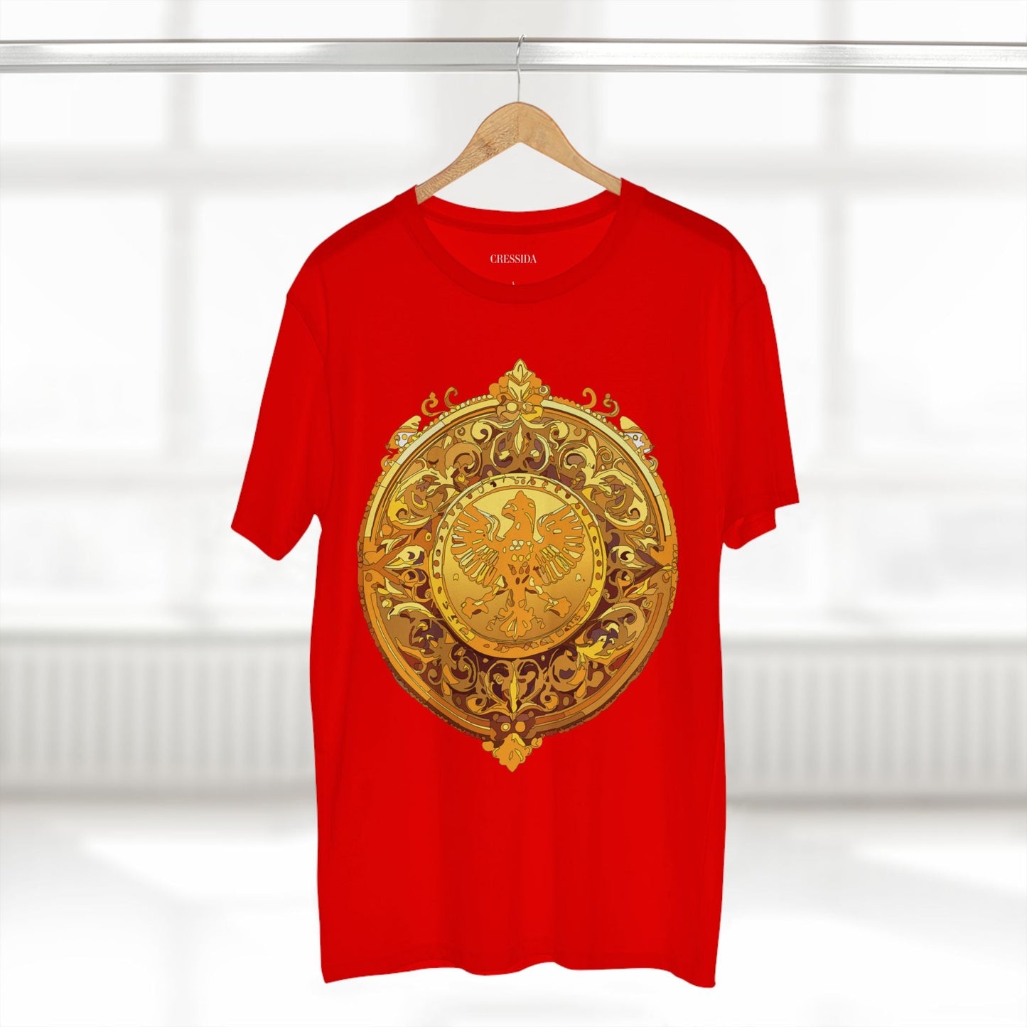 Antique Gold Coin Graphic Design T-Shirt Unisex 100 Cotton With Golden Print Artwork Tee 26
