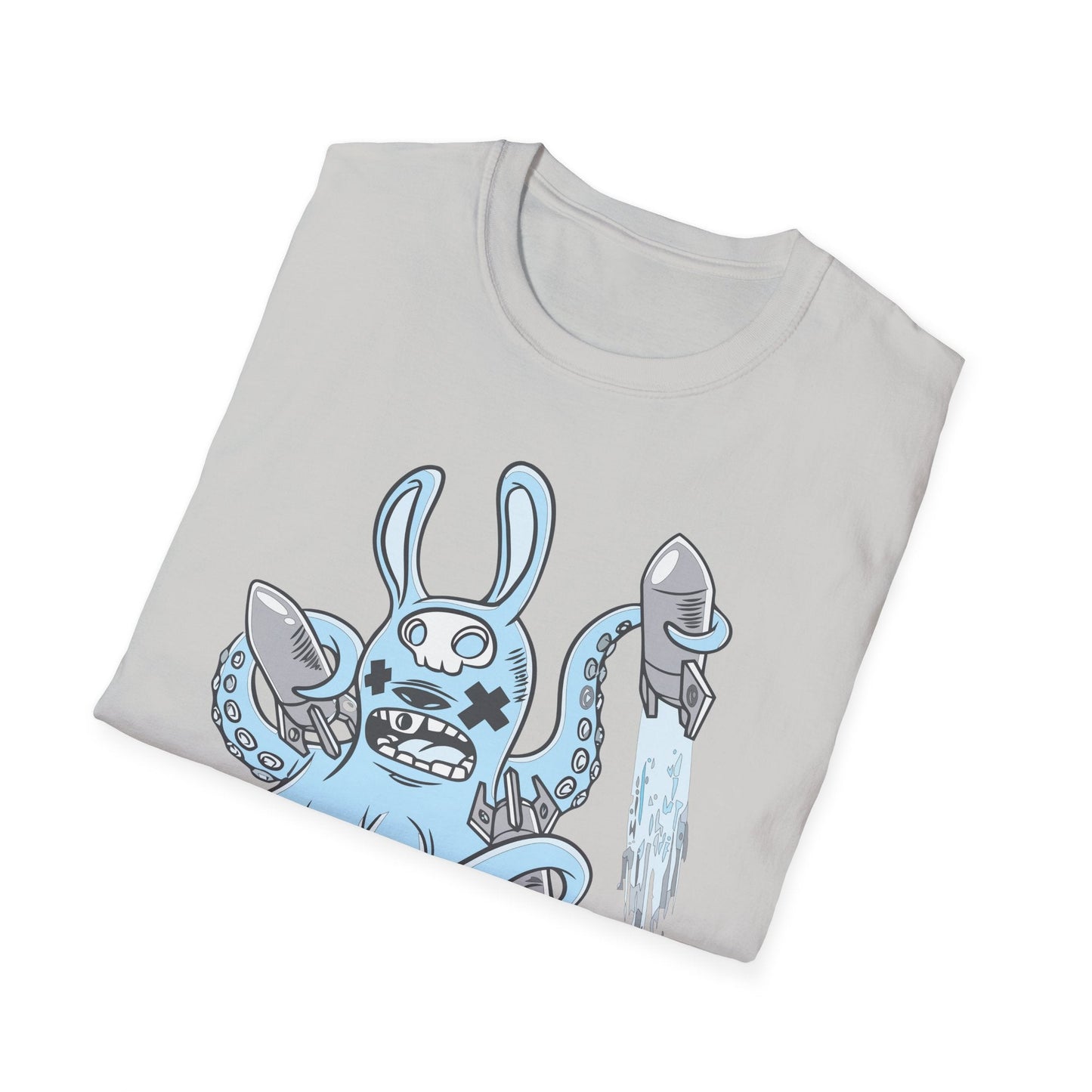 Cartoon T Shirt Unisex Animation Tee Funny Art Design Gildan Softstyle 64000 Premium Cotton