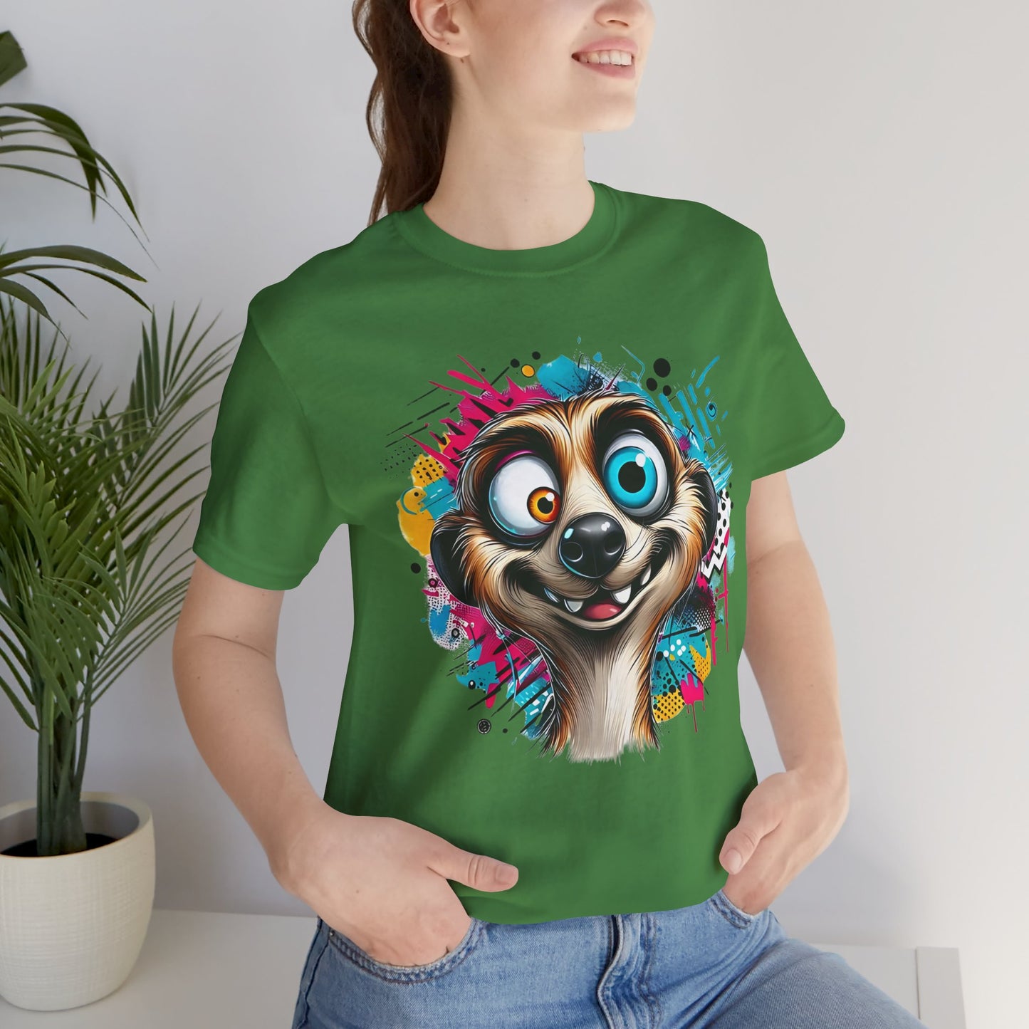 Squirrel Shirt, Funny Squirrel Tee Shirt, Funny Animal T-Shirt, Cartoon Top, Animal Tees, Art Design T-Shirt, Graphic Tee