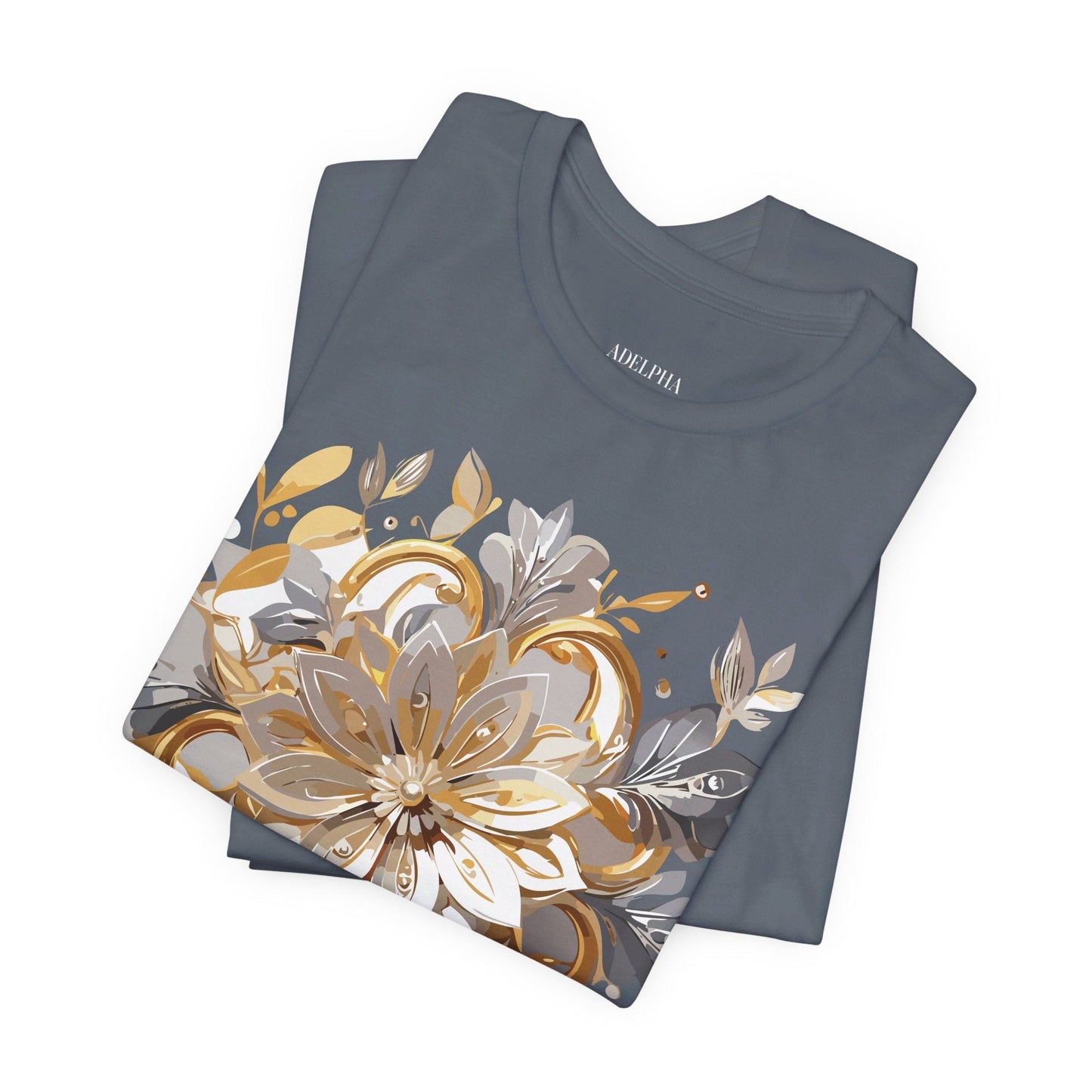 Adelpha Vintage Inspired Graphic Tee Unisex Jersey Short Sleeve Art Shirt Premium Comfort