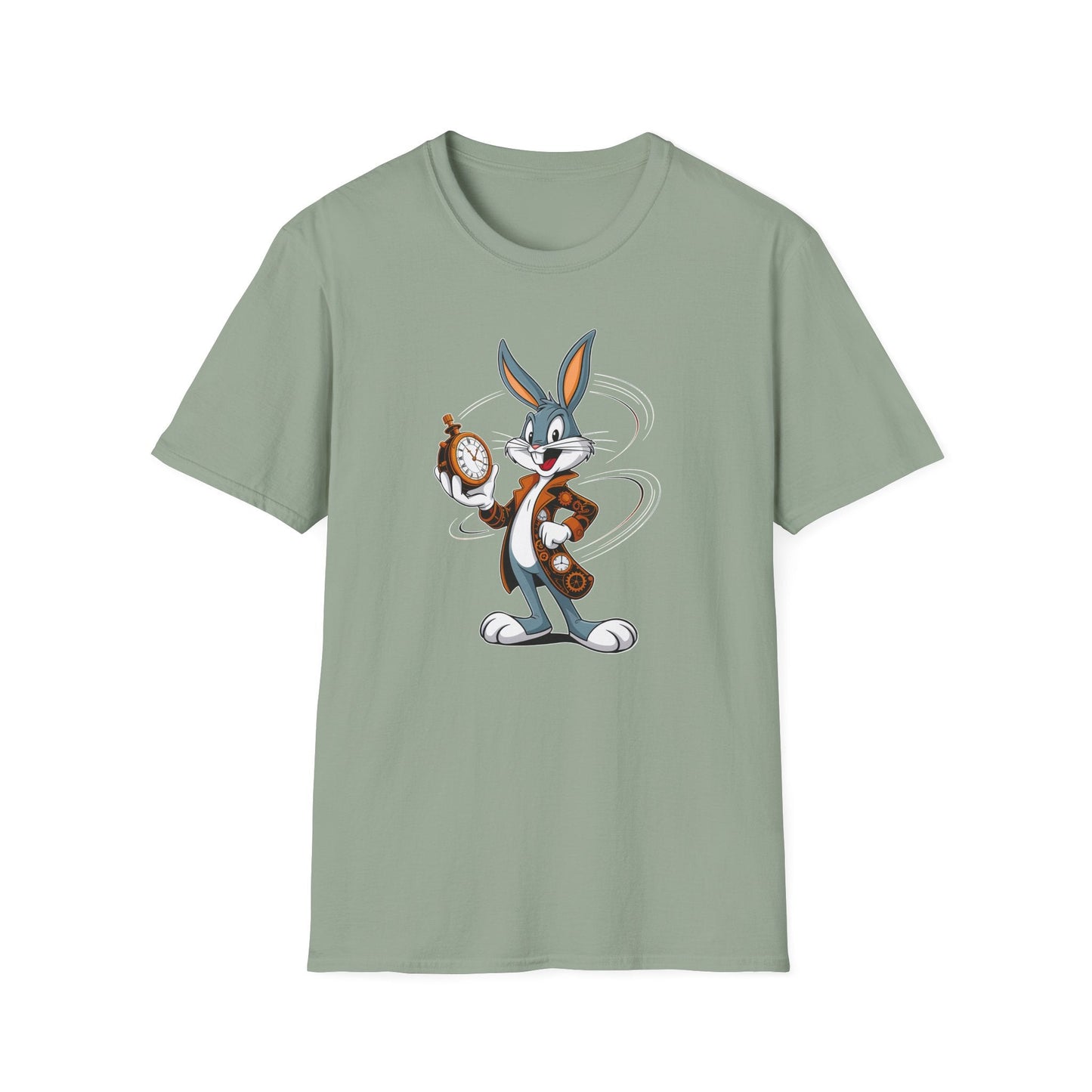 Bugs Bunny T Shirt Unisex Gildan Softstyle Graphic Cartoon Tee For Fans Of Looney Tunes