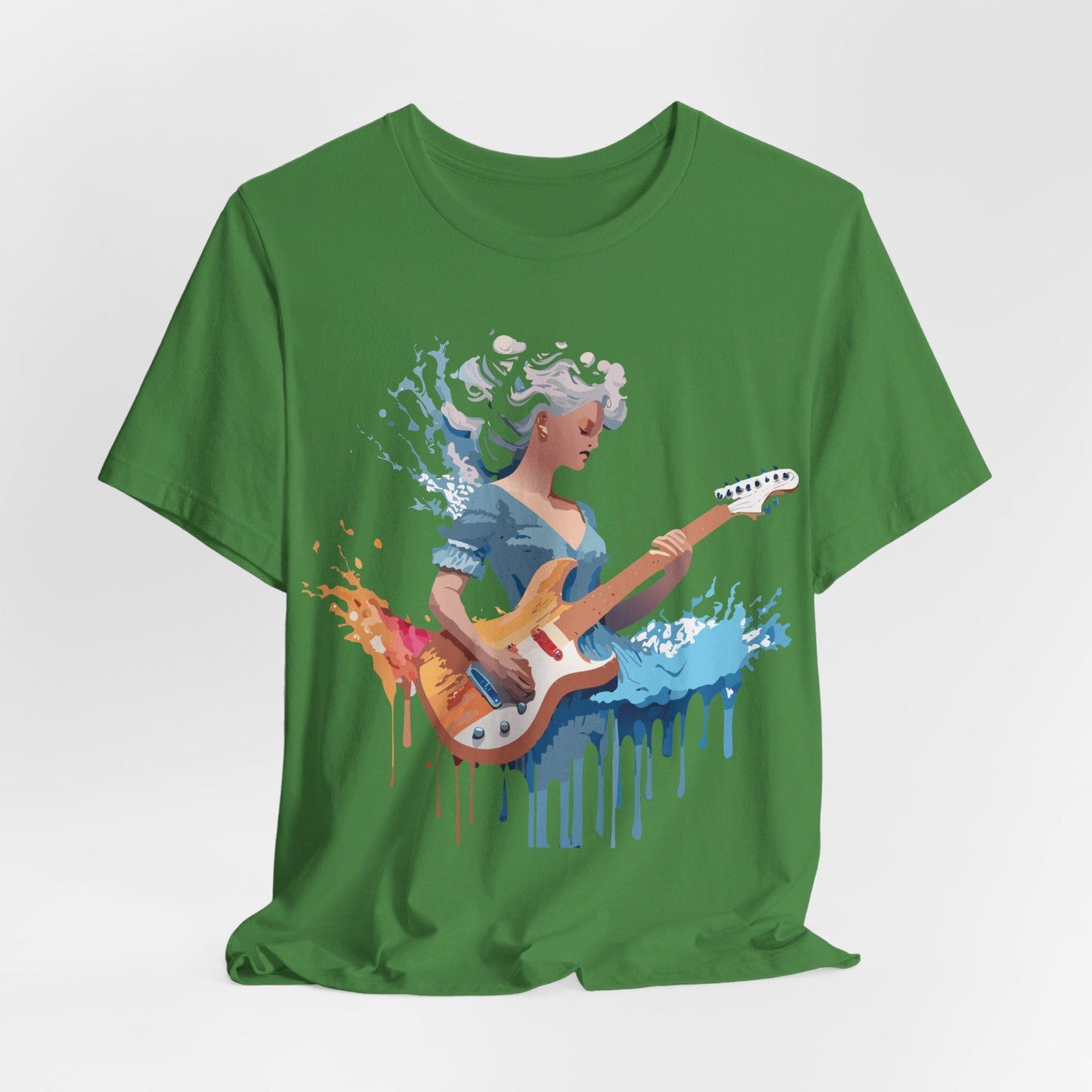 Music Graphic Unisex 100 Cotton Vintage Art with Musical Elements Tee 47