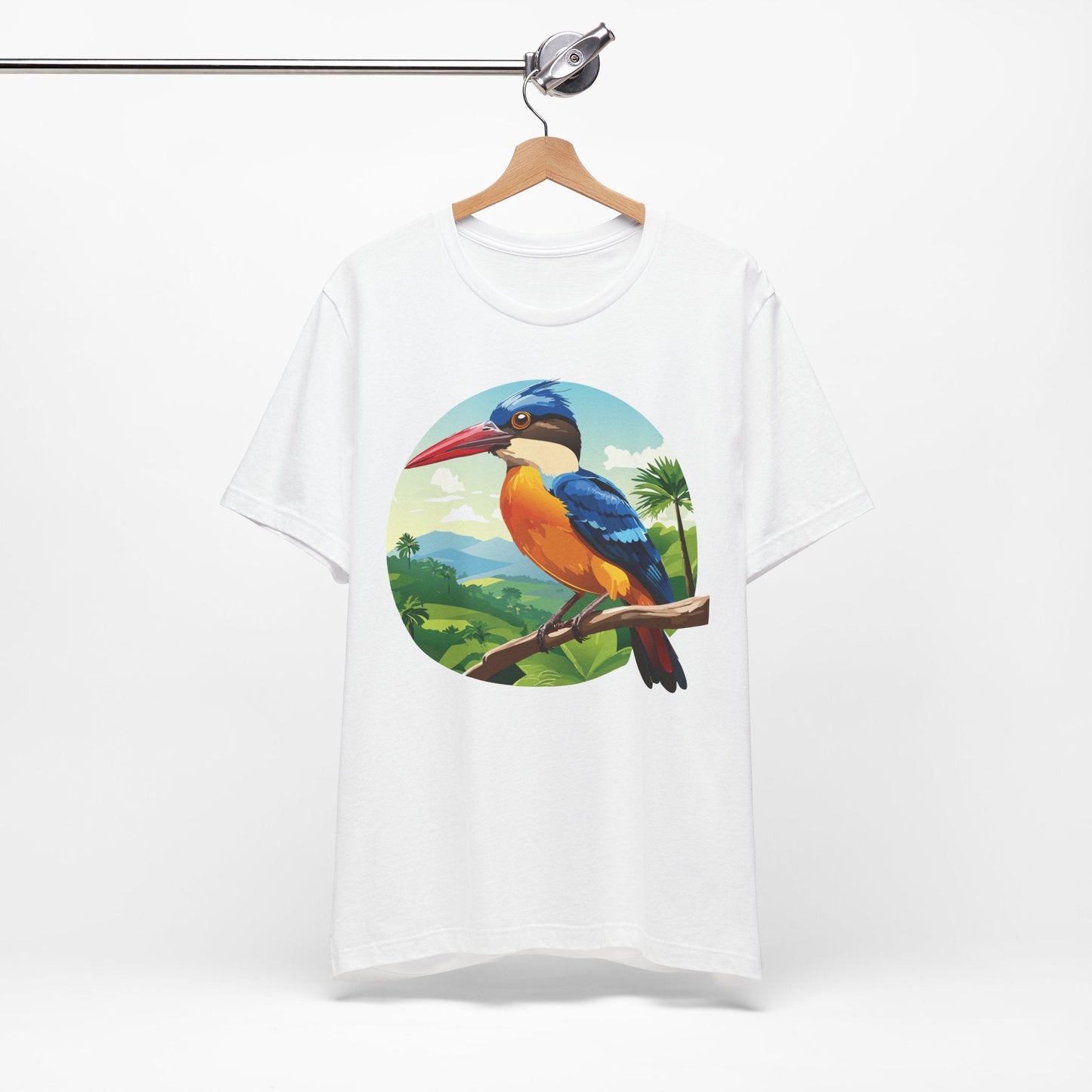Unisex Animal Shirt With Art Design Featuring Wild Animals Jersey Short Sleeve Tee