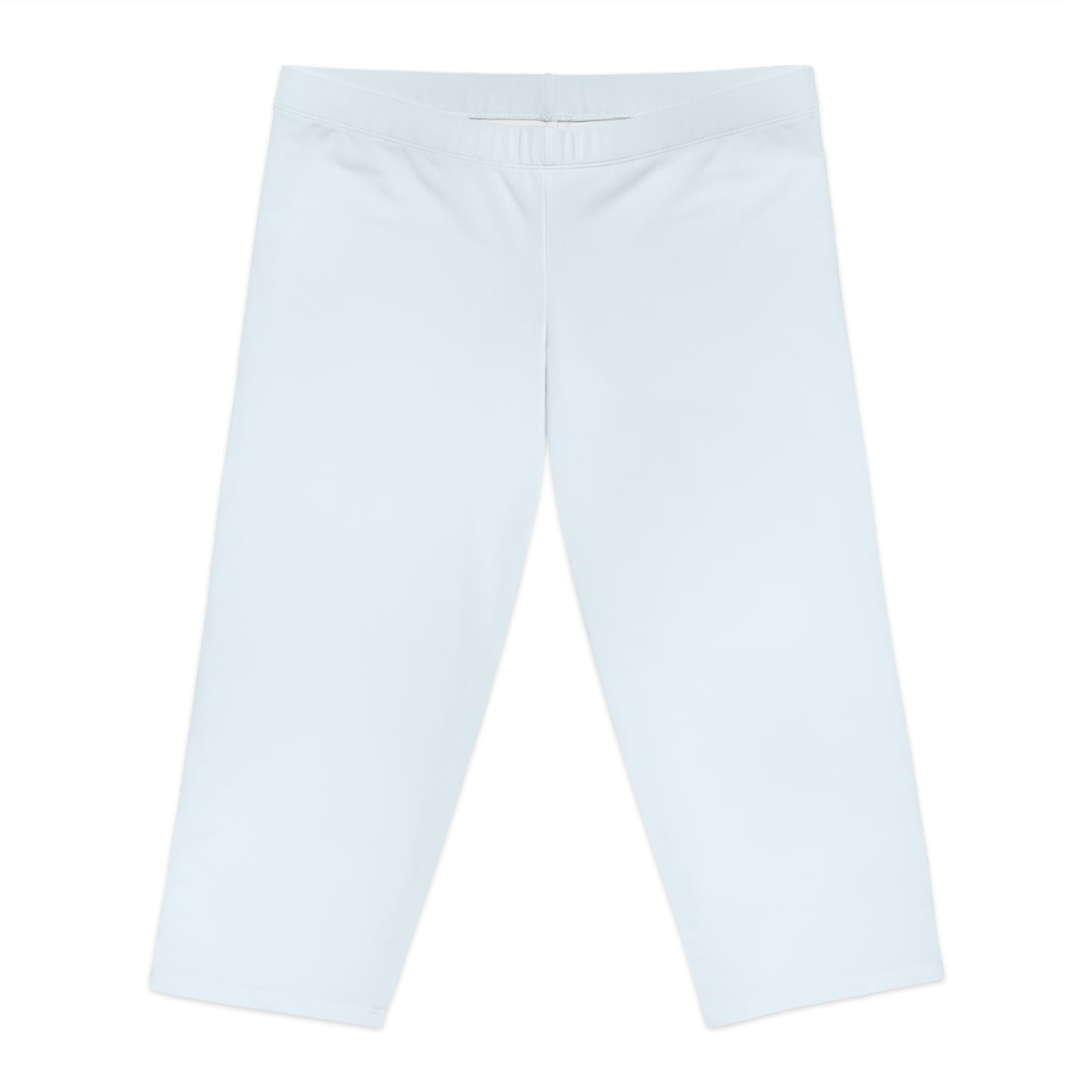 Blue Color Capri Leggings, Blue Capri Leggings 13