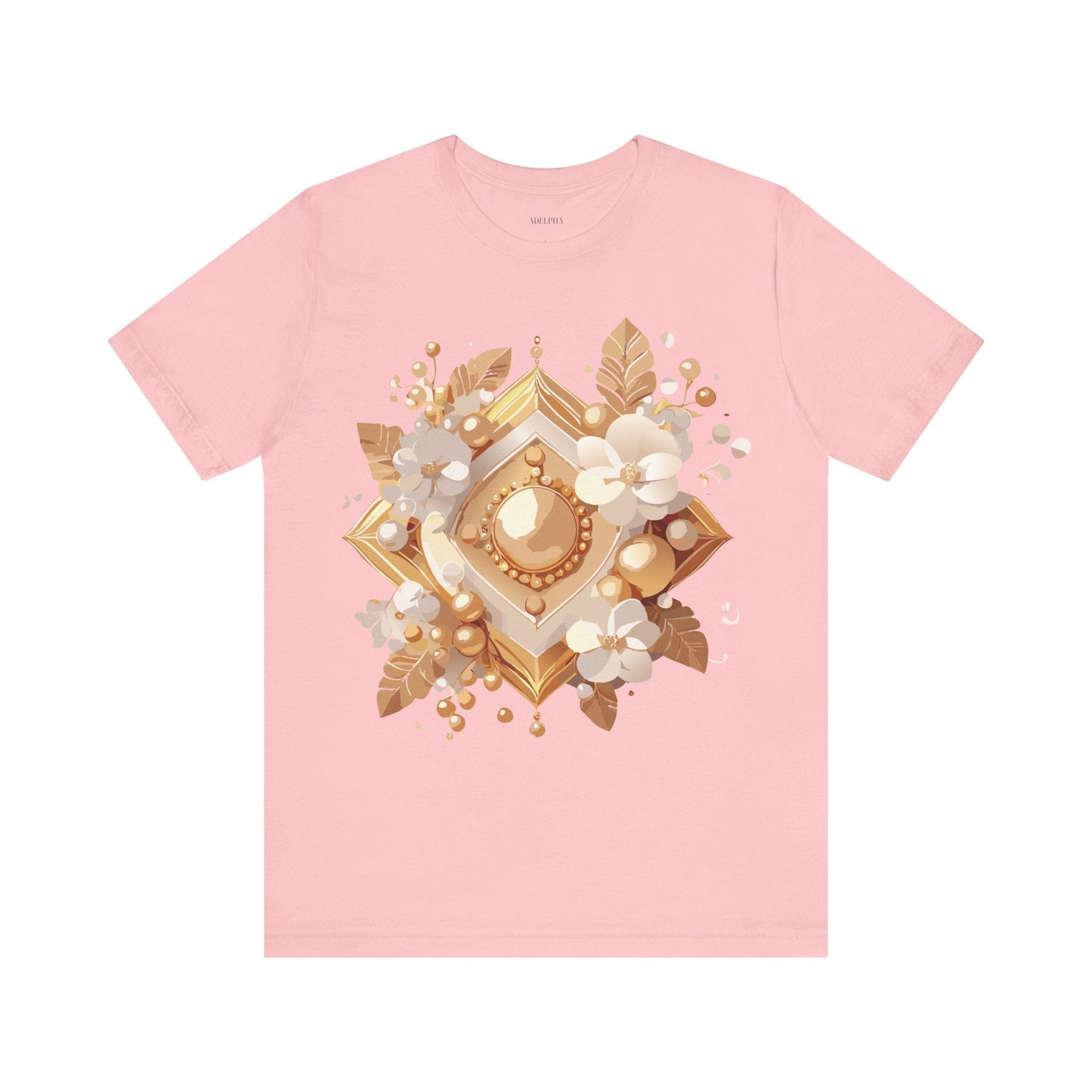 Jewelry Graphic Unisex 100 Cotton Vintage Treasure Art T-Shirt 28