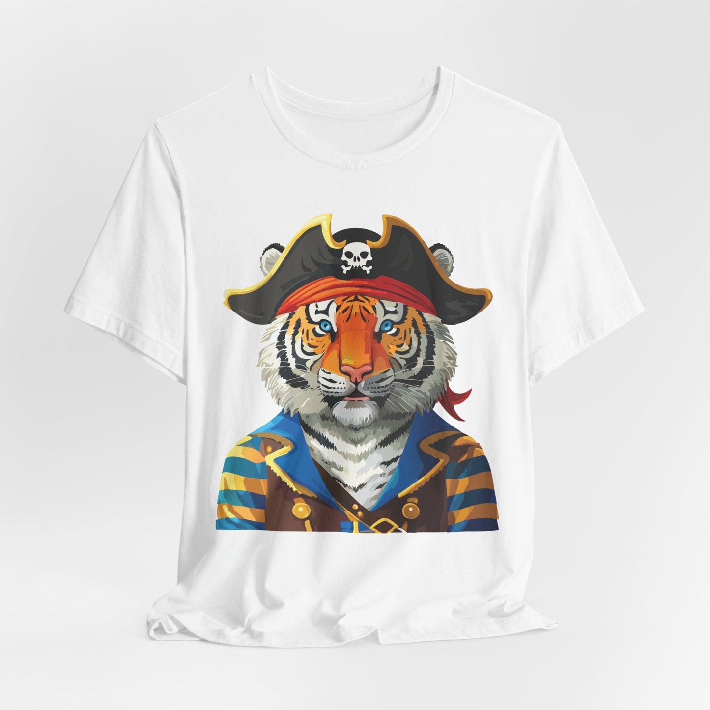 Unisex Animal Tee Shirt Art Design With Wild Animals Gildan Softstyle Cotton T Shirt