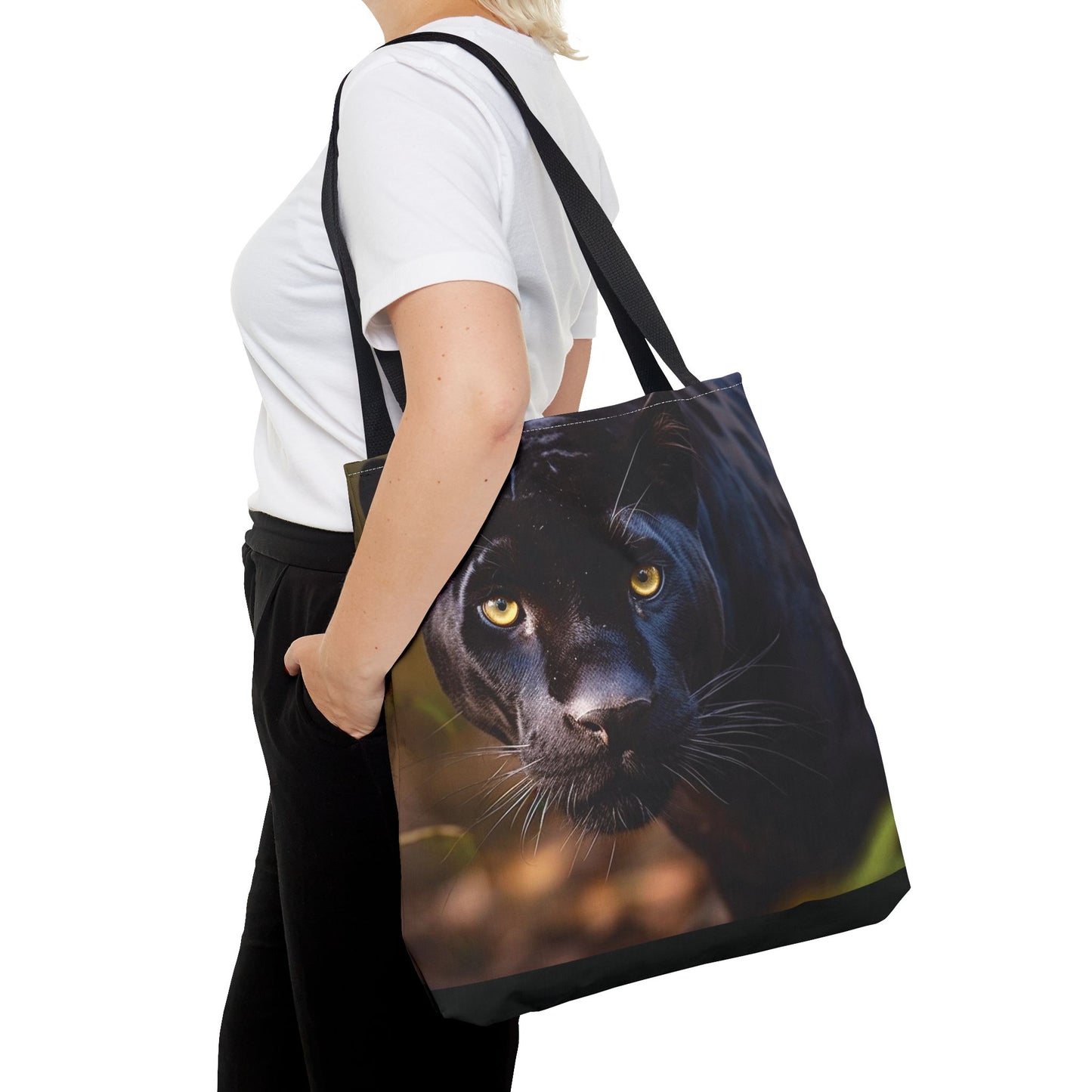 Bolsa de lona con estampados abstractos