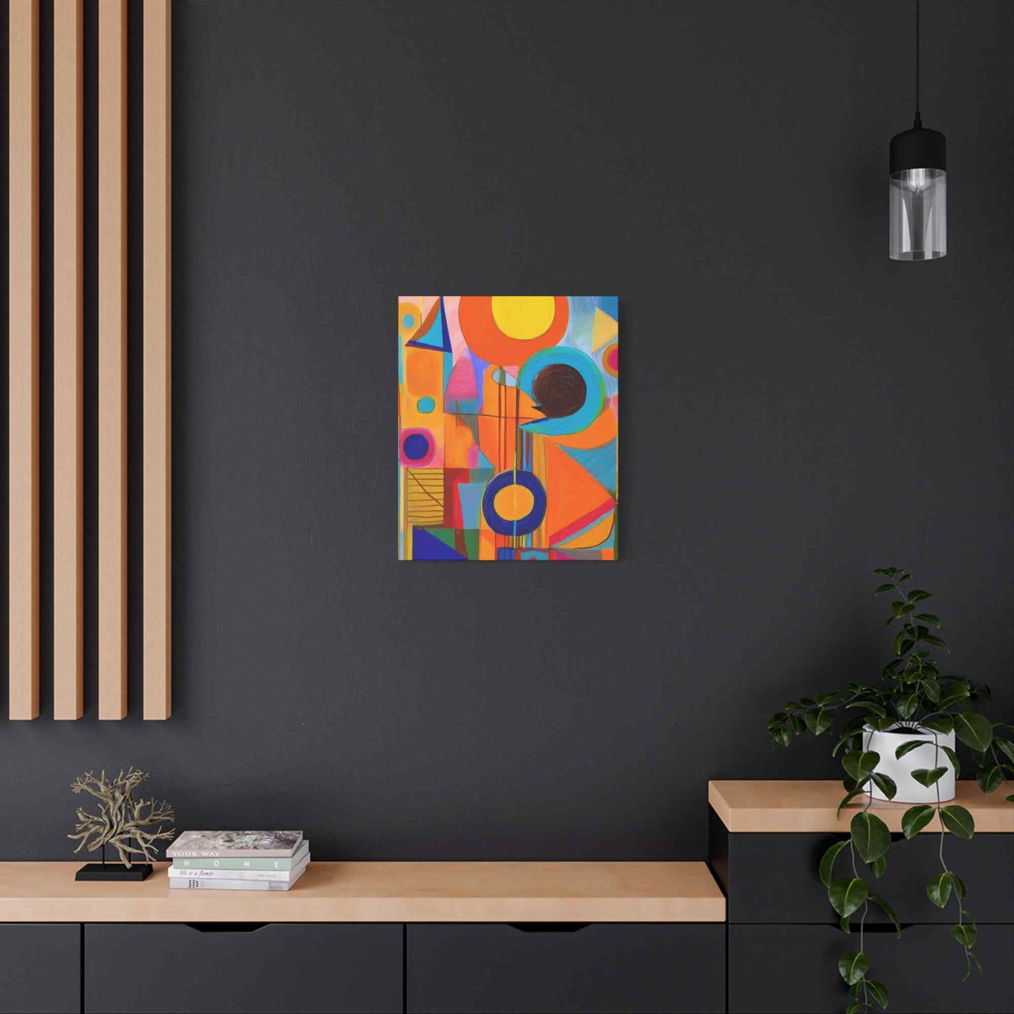 Abstract Painting Print Canvas 20x24,20x30,24x30, 24x32,24x36,30x40, 32x48,36x48,40x60 Pine-Wood Inner Frame ABS-12
