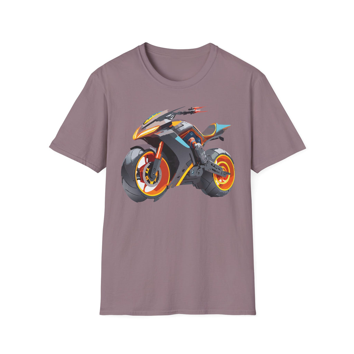 Moto Bike Motorcycle Graphic Tee Gildan Unisex 100 Cotton Tee Shirt m4