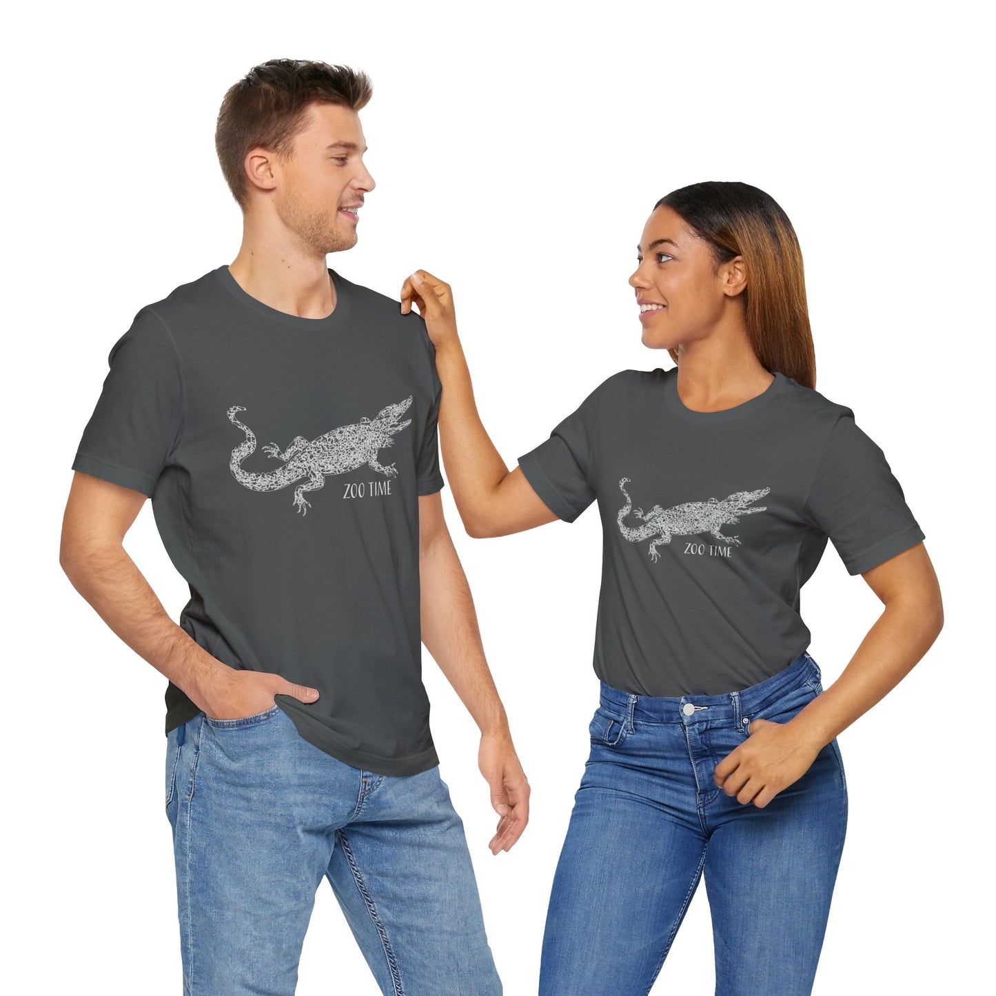 Unisex Tee Shirt with animals Print