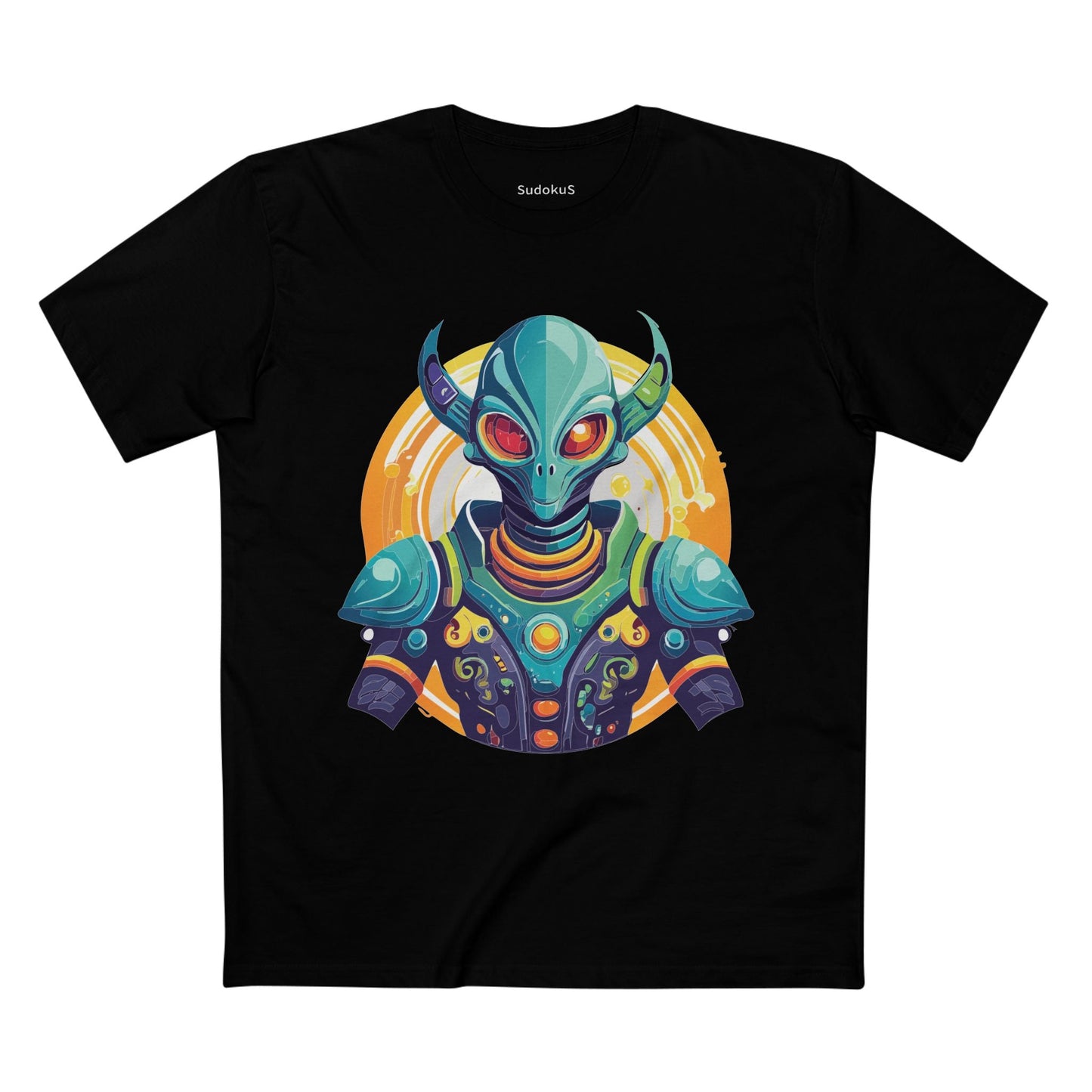 Aliens Graphic Unisex 100 Cotton Staple Tee 21