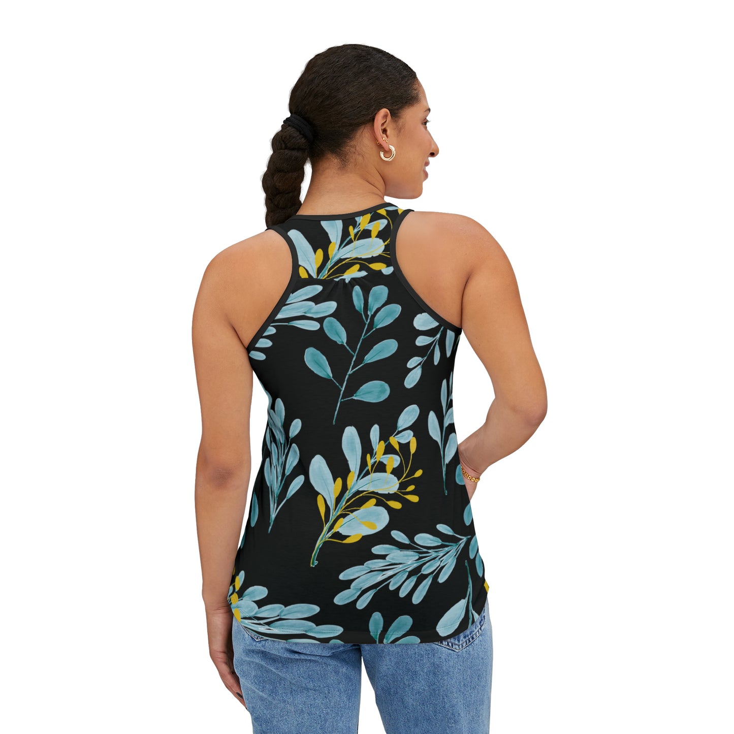 Summer Tank Top with floral prints