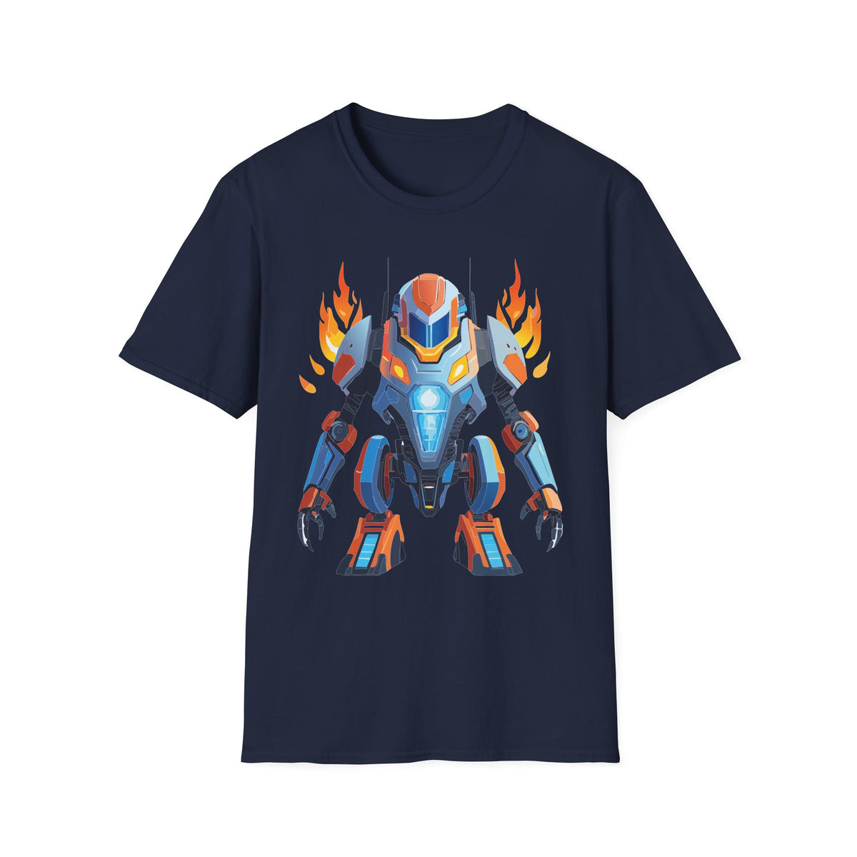 Cyborg Robot Terminator Graphic Tee Gildan Unisex 100 Cotton Tee Shirt a22
