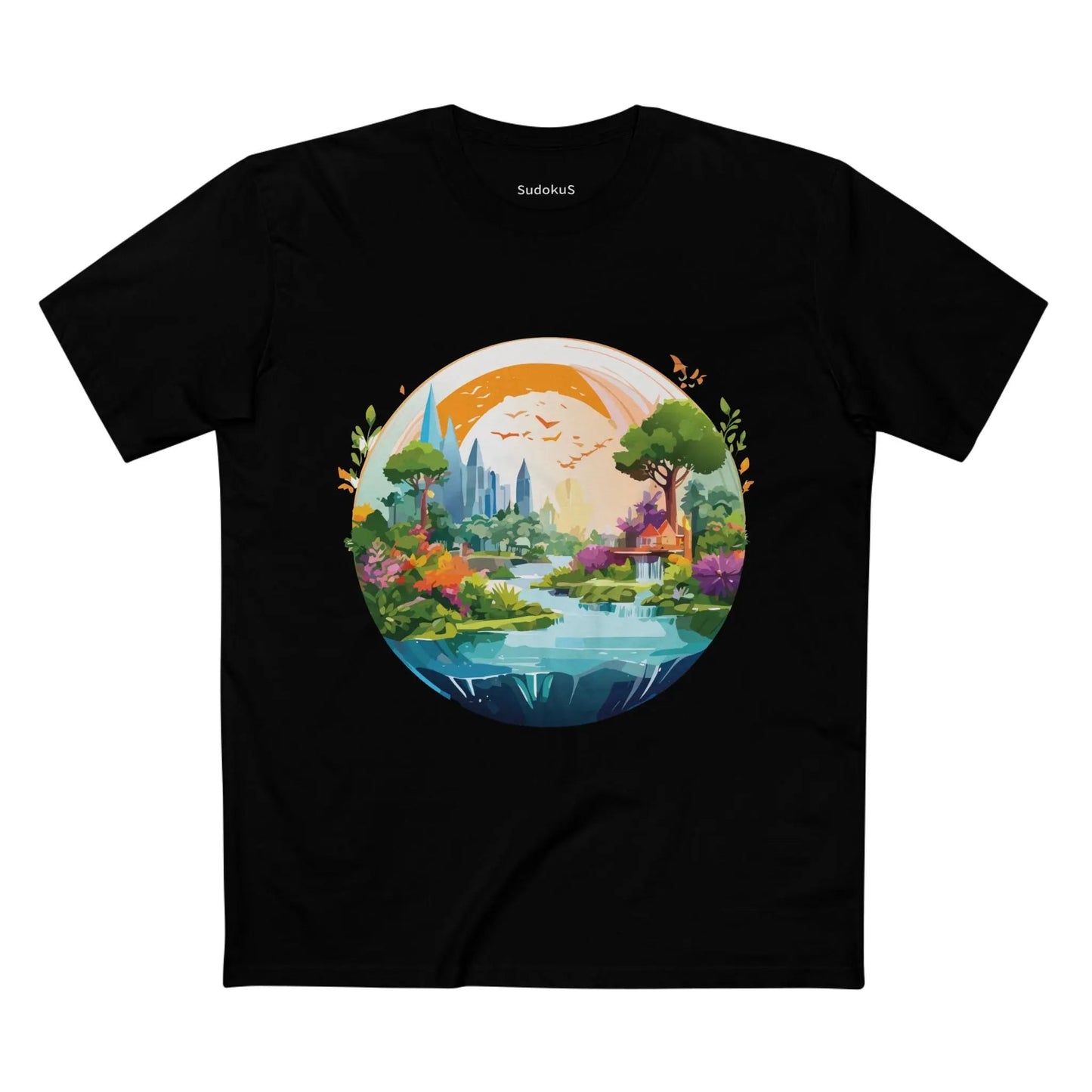 Fantasy Graphic Unisex 100 Cotton Staple Tee 15