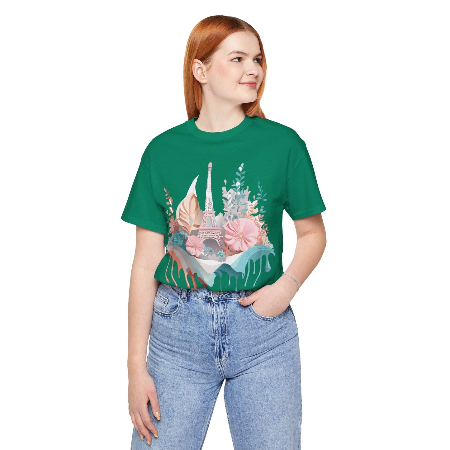 Unisex Paris Graphic T Shirt By Adelpha Vintage Inspired Art Tee Short Sleeve Casual Wear