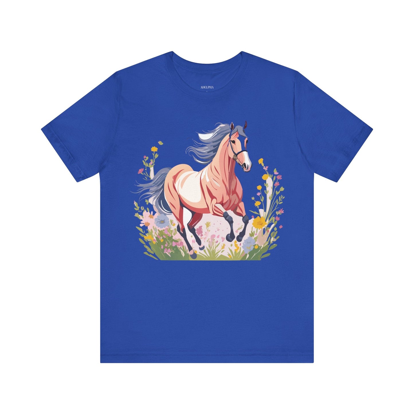 Horse Graphic Unisex 100 Cotton Vintage Animal Art T-Shirt 8