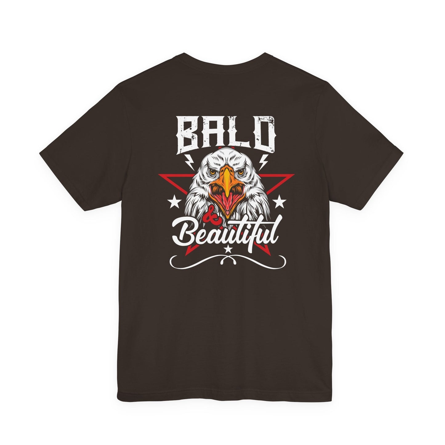 Bald Eagle Graphic Illustration Unisex Cotton Tee a3