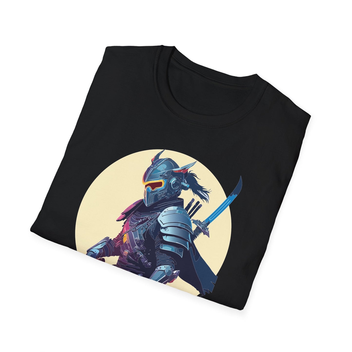 Samurai Shirt Unisex Softstyle Short Sleeve T Shirt Gildan 64000 Breathable Comfort Wear
