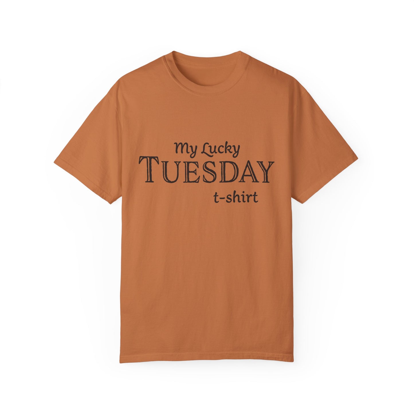 Unisex T-shirt with weekdays design