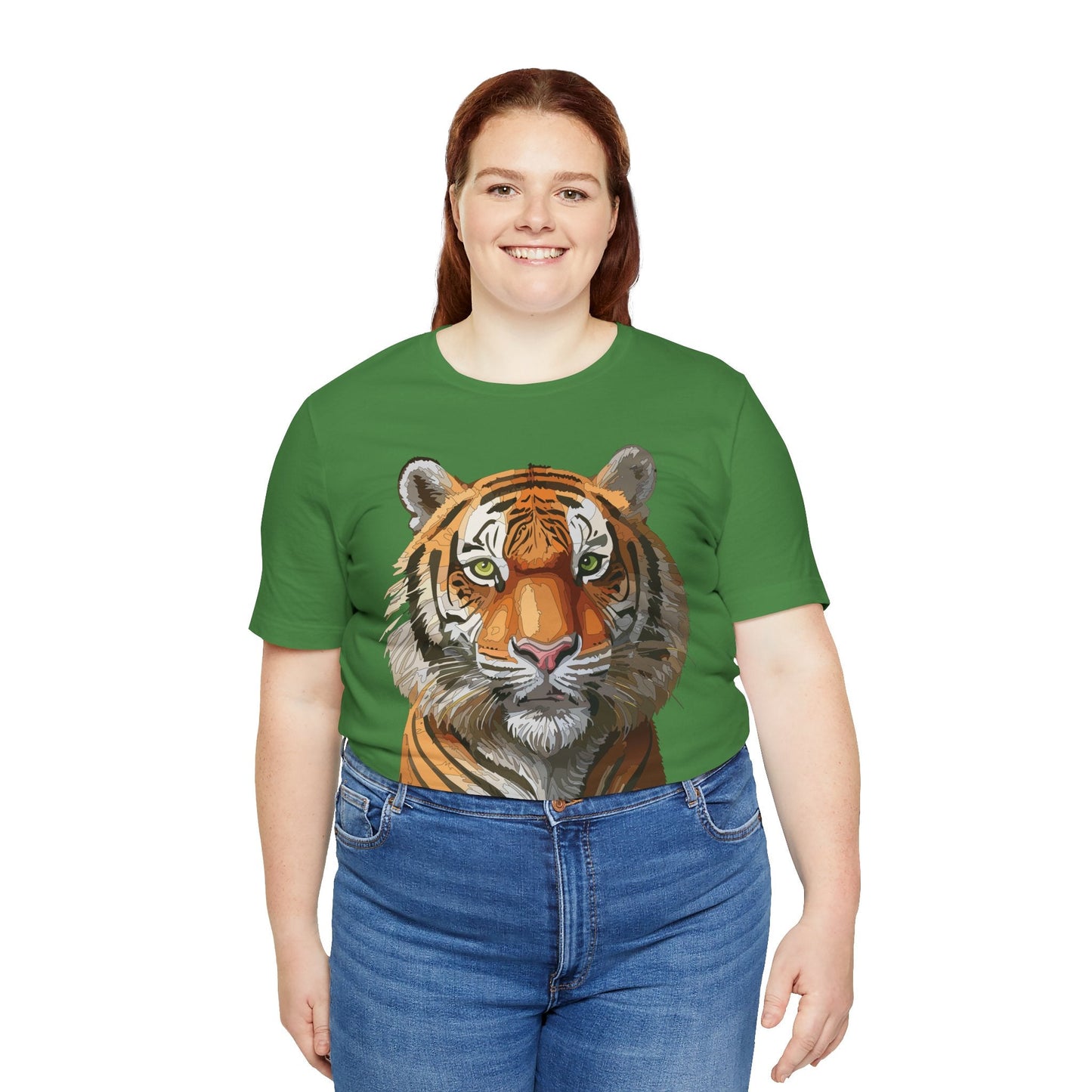 Unisex Animal Art Design Tee Shirt Wild Animals Graphic Tee Softstyle Gildan 64000