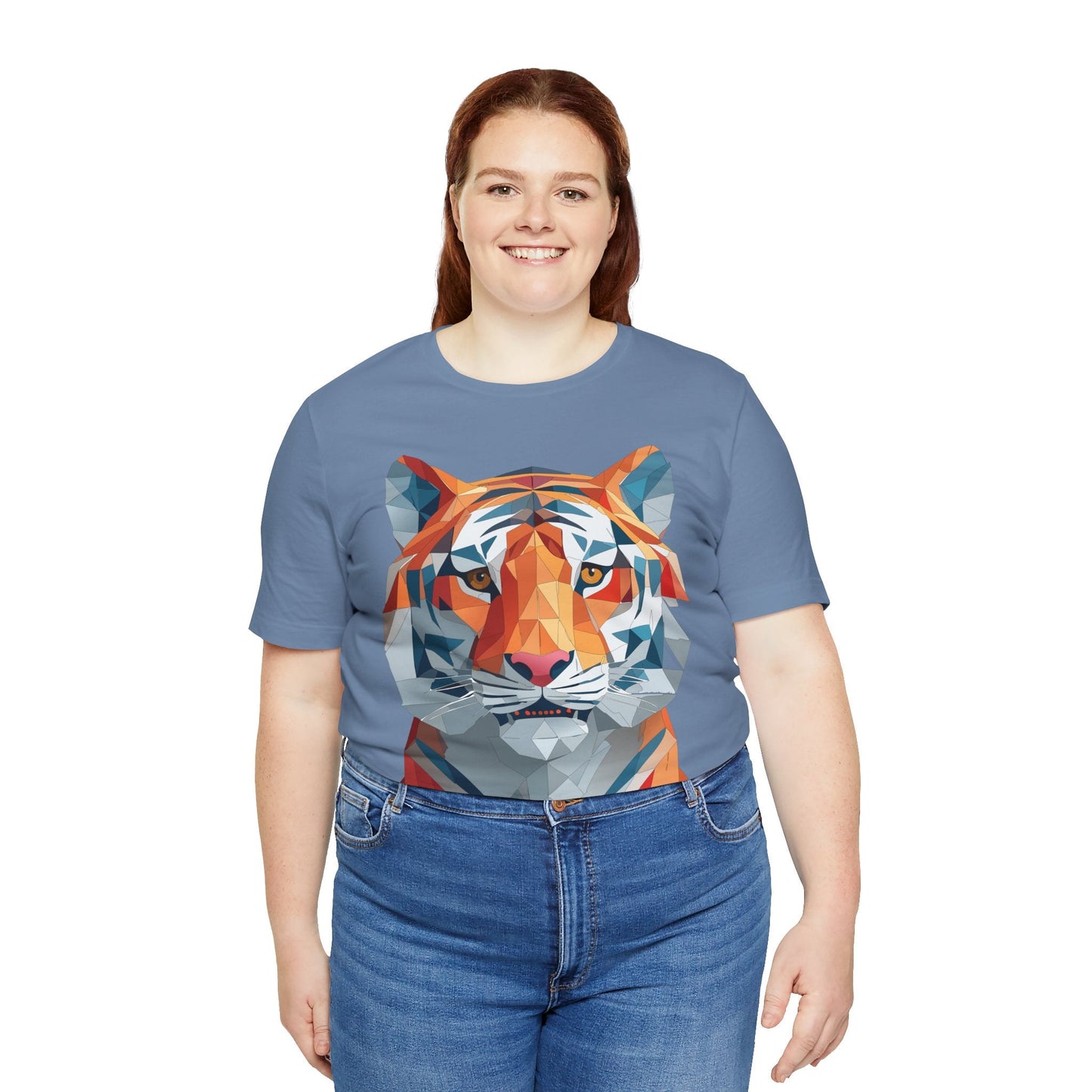 Unisex Animal Shirt With Art Design And Wildlife Theme Short Sleeve Tee For Everyday Wear