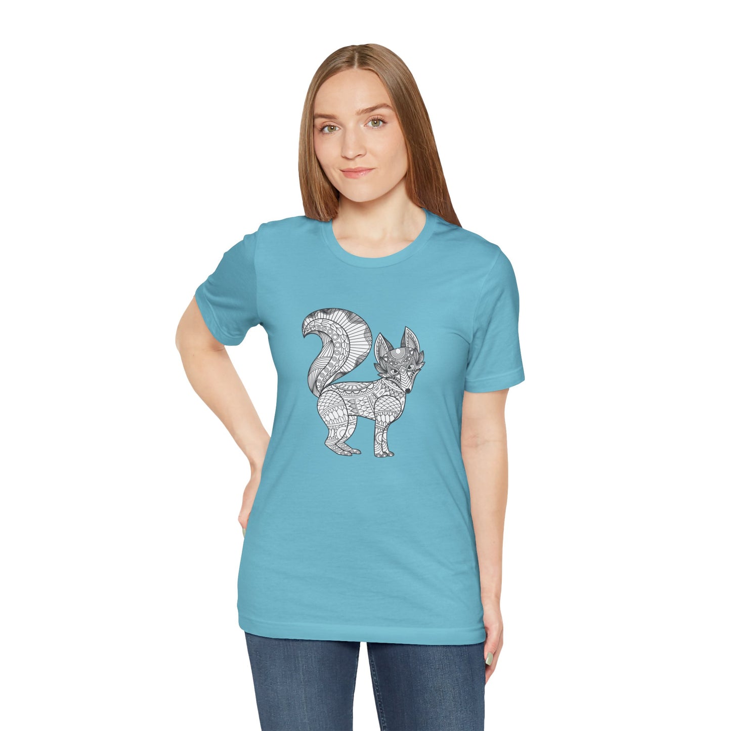 Camiseta unisex con estampado de animales 