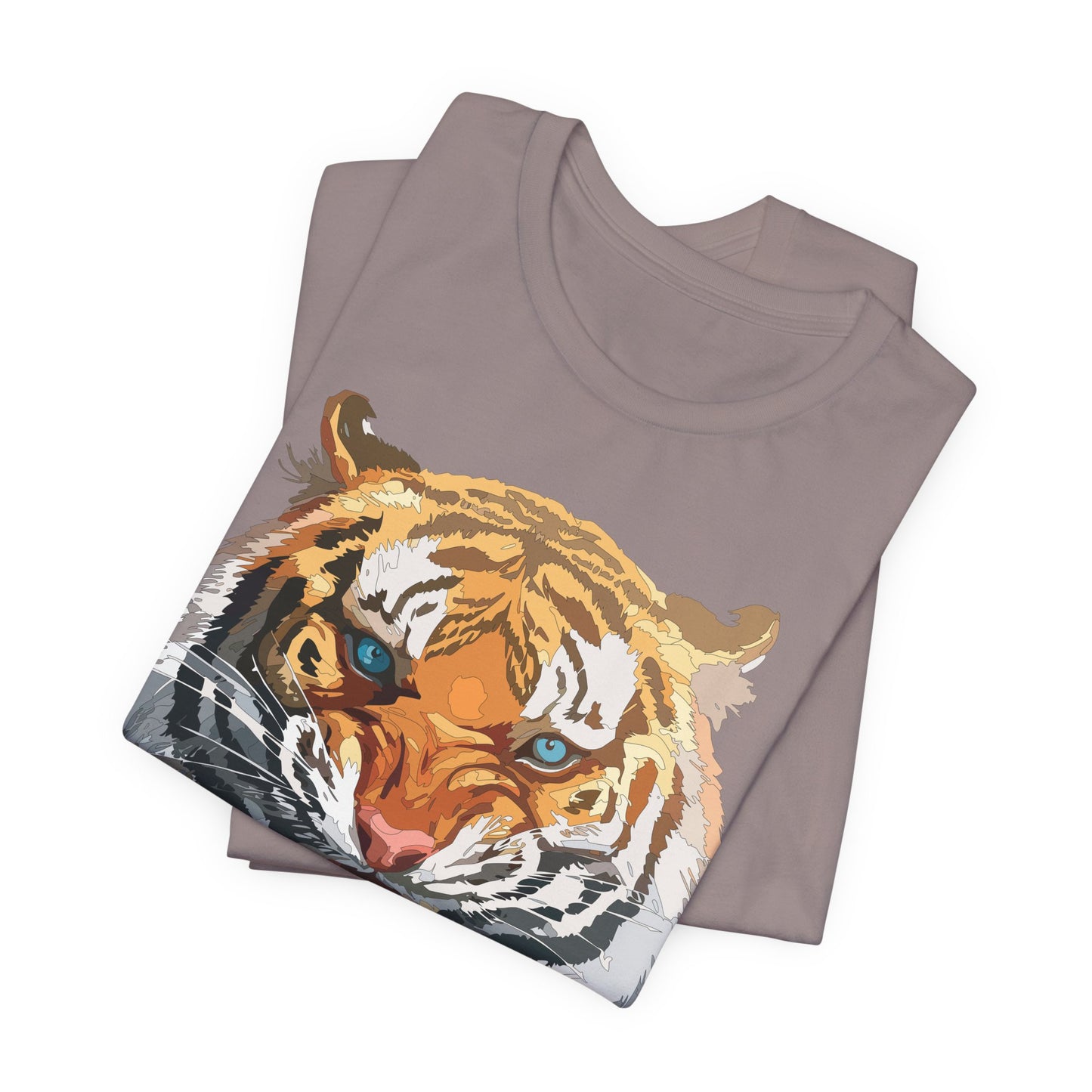 Tiger Shirt, Animal Shirt, T-Shirt with Tiger, Art Design Tee, Wild Animals Tees, Safari T-Shirt, Graphic Design Tee 15