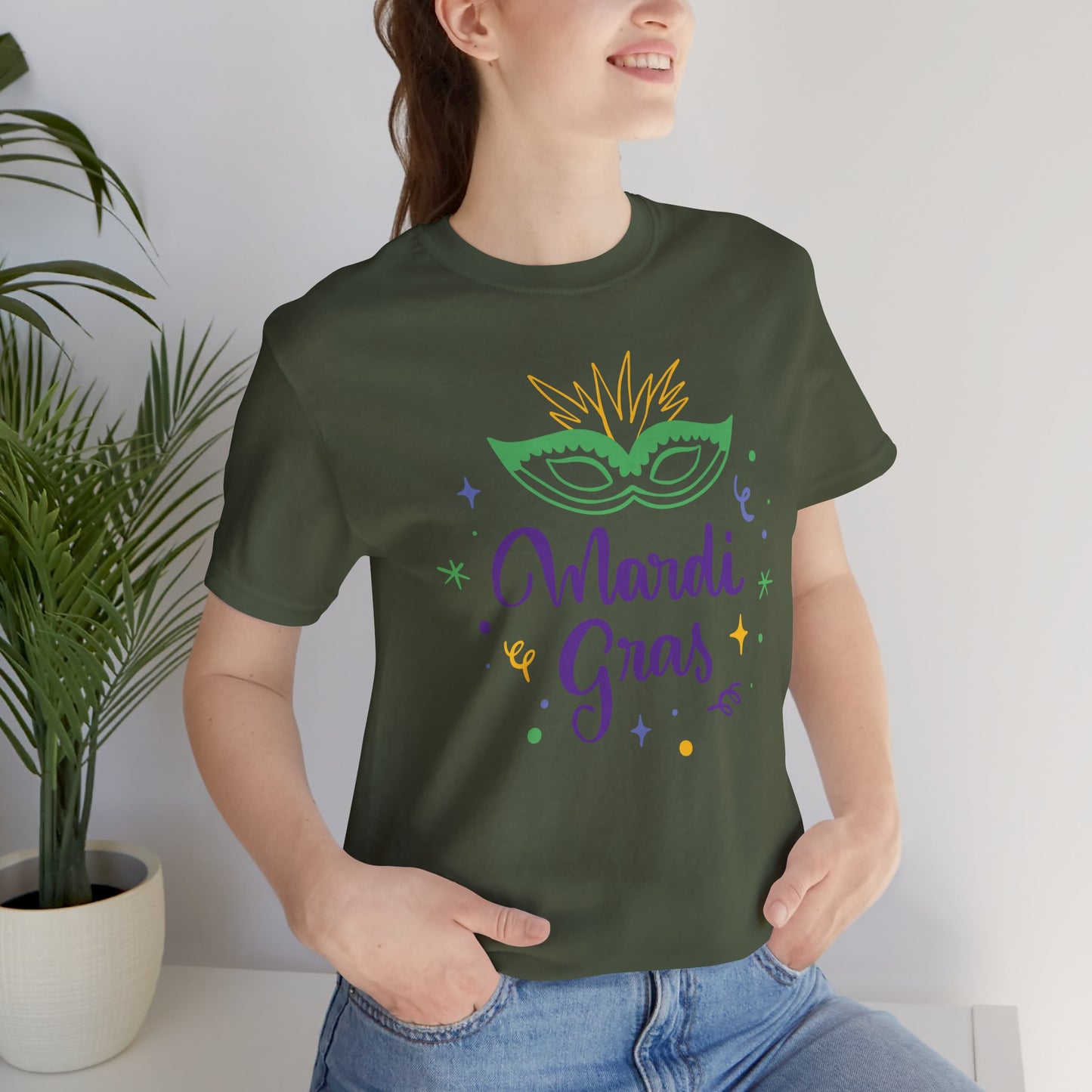 Camiseta unisex de algodón para carnaval
