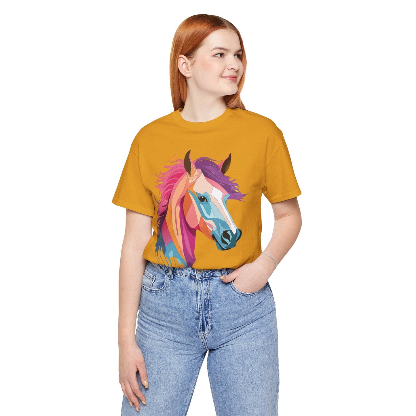 Unisex Animal Shirt Art Design Short Sleeve With Wild Animals Graphic Print Comfort Tee