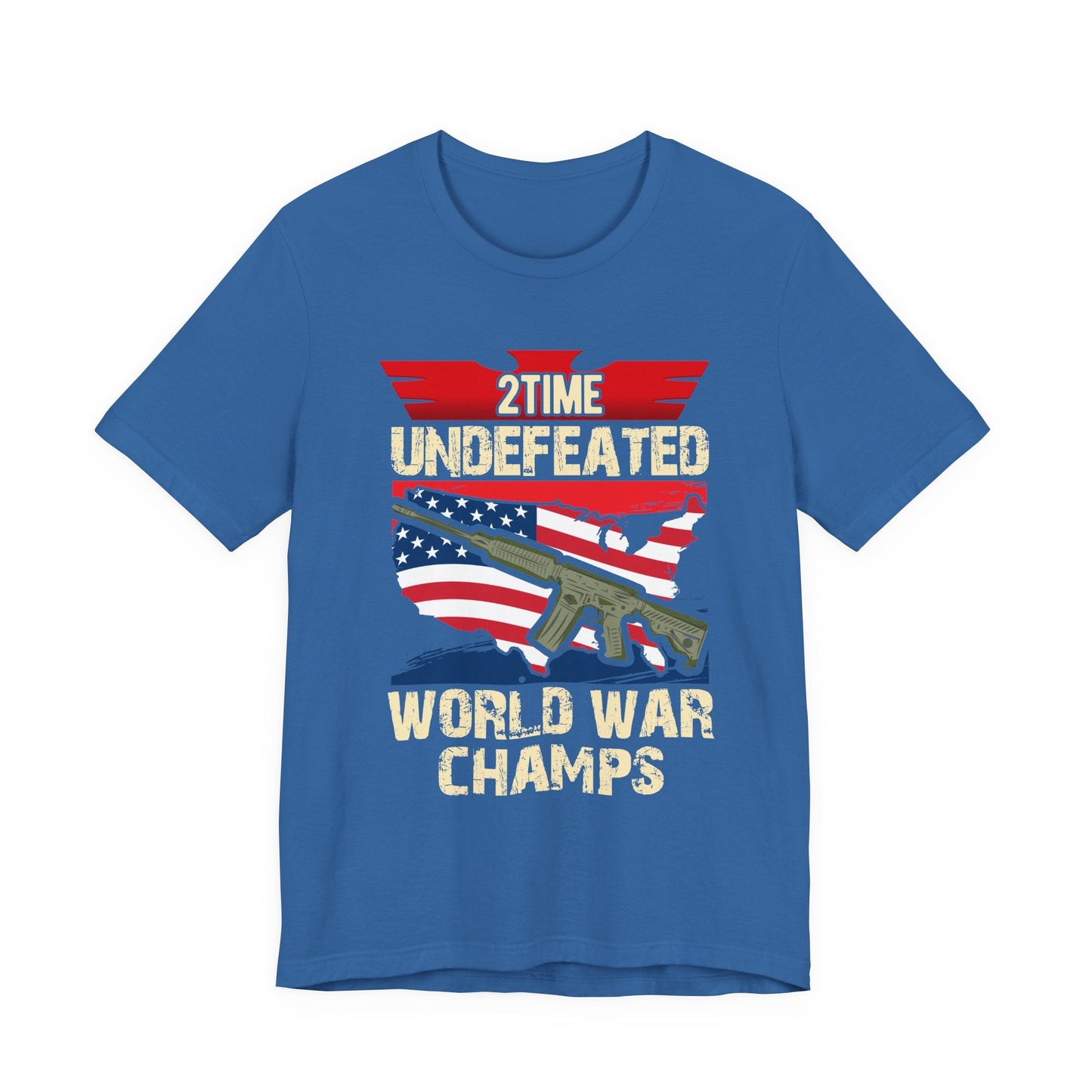 Army Veteran Patriotic Graphic Design Unisex Cotton T-Shirt v15