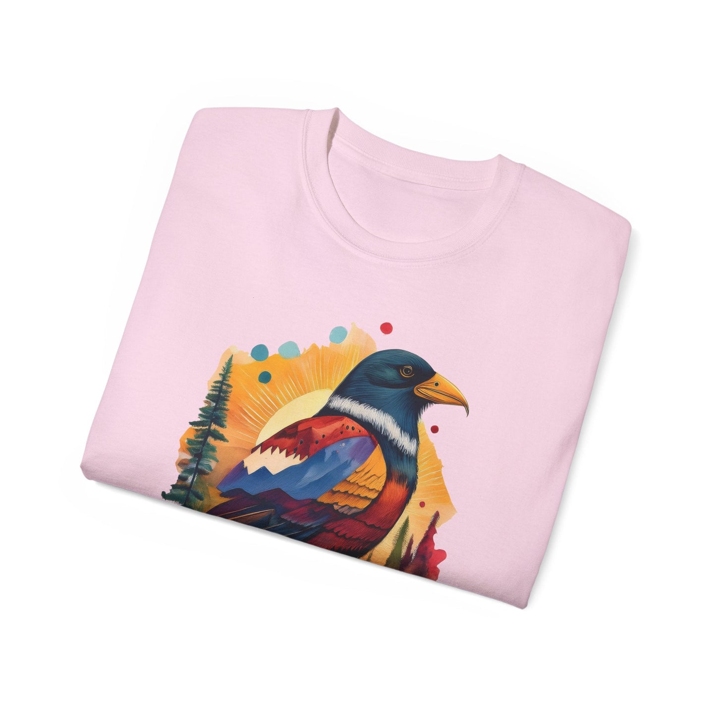 Colorado Bird Graphic Unisex Cotton T‑Shirt 3
