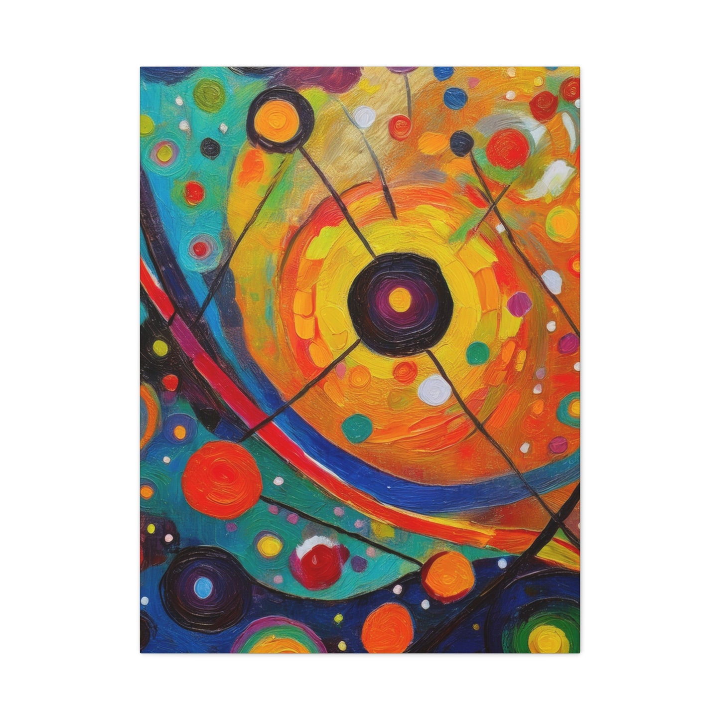 Abstract Oil Painting Print Canvas 20x24,20x30,24x30 24x32,24x36,30x40 32x48,36x48,40x60 Pine-Wood Inner Frame ABS-133