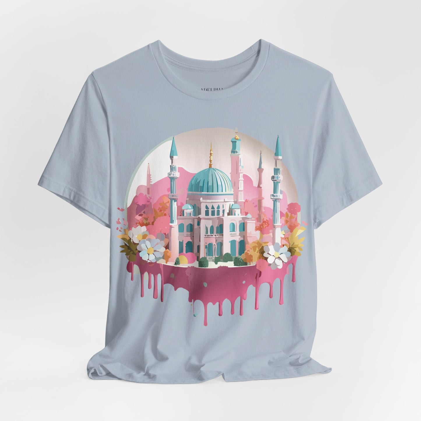 Istanbul Tourist Shirt Unisex Short Sleeve Graphic Tee Vintage Inspired Art Adelpha
