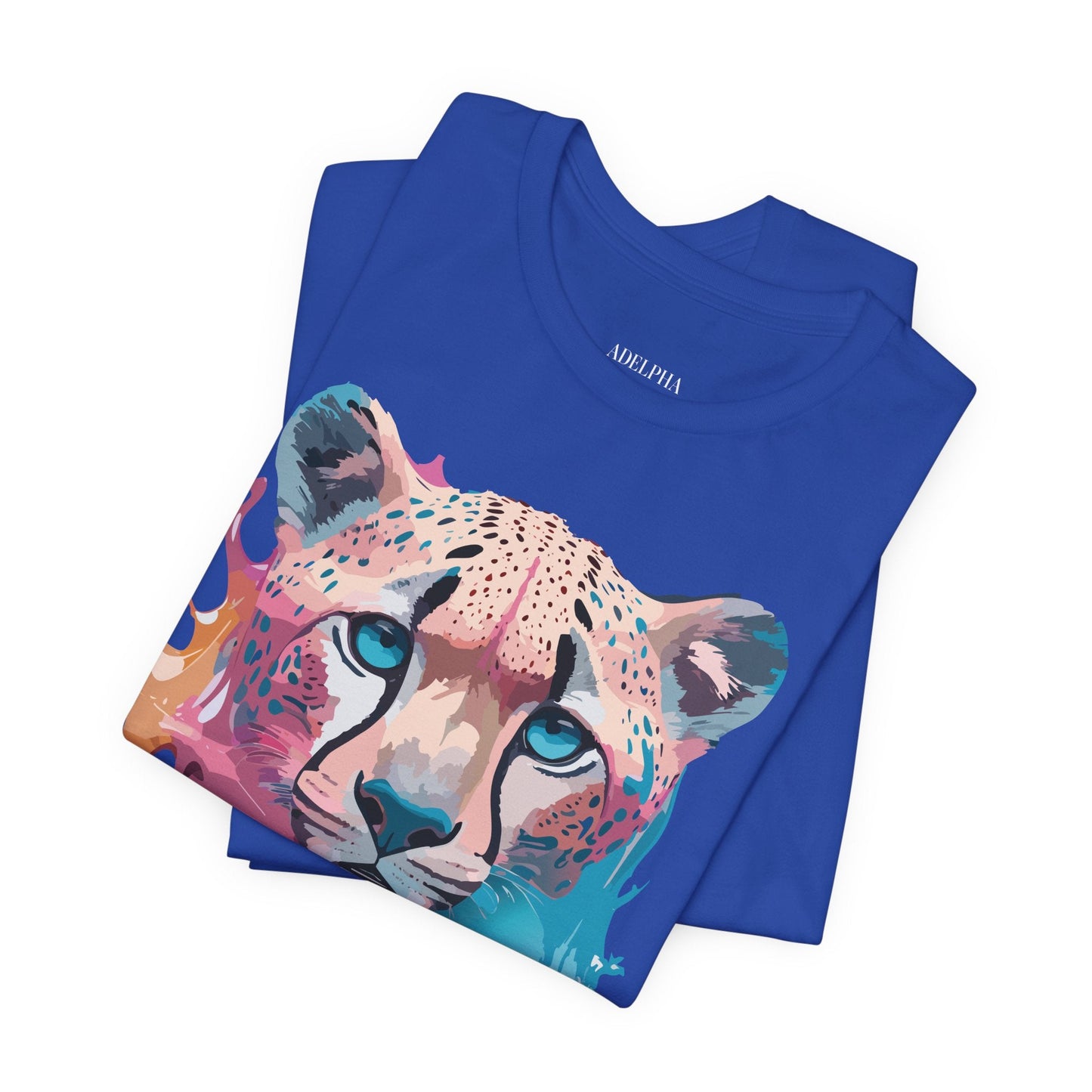 Adelpha Graphic Cheetah Shirt Unisex Vintage Inspired Graphic Tee Art Design
