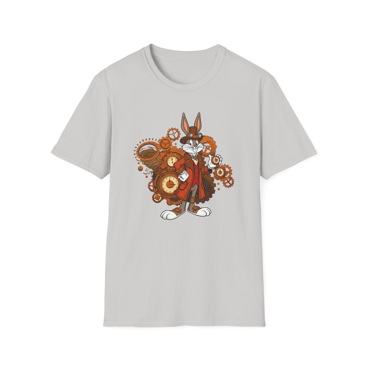 Bugs Bunny T Shirt Cartoon Tee Unisex Softstyle 100 Percent Cotton Gildan 64000 Tee