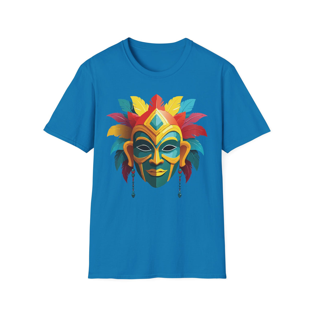 Mask Masquerade Carnival Graphic Tee Gildan Unisex 100 Cotton Tee Shirt m33