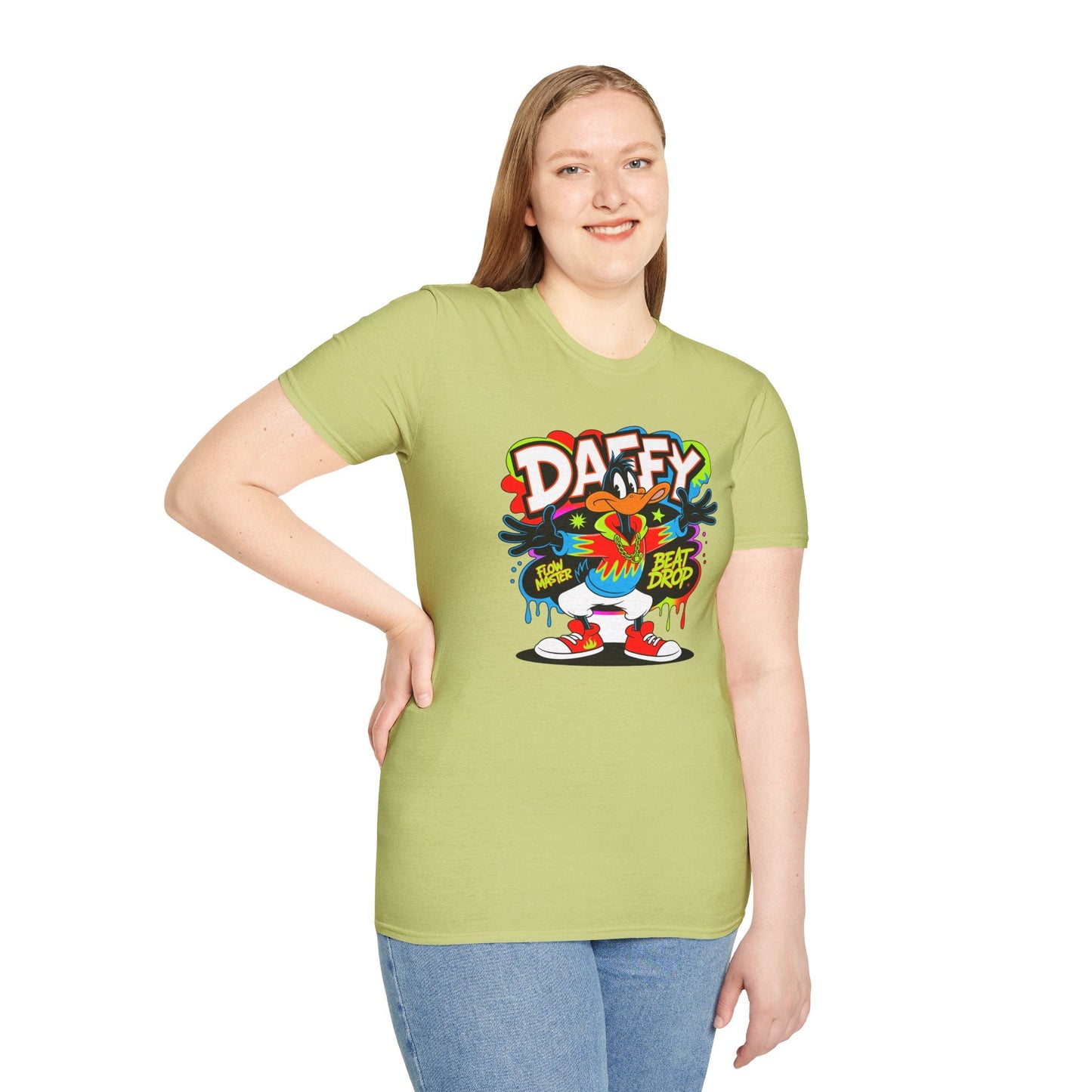 Funny Cartoon Animals T Shirt Unisex Softstyle Tee With Animation Design Gildan 64000