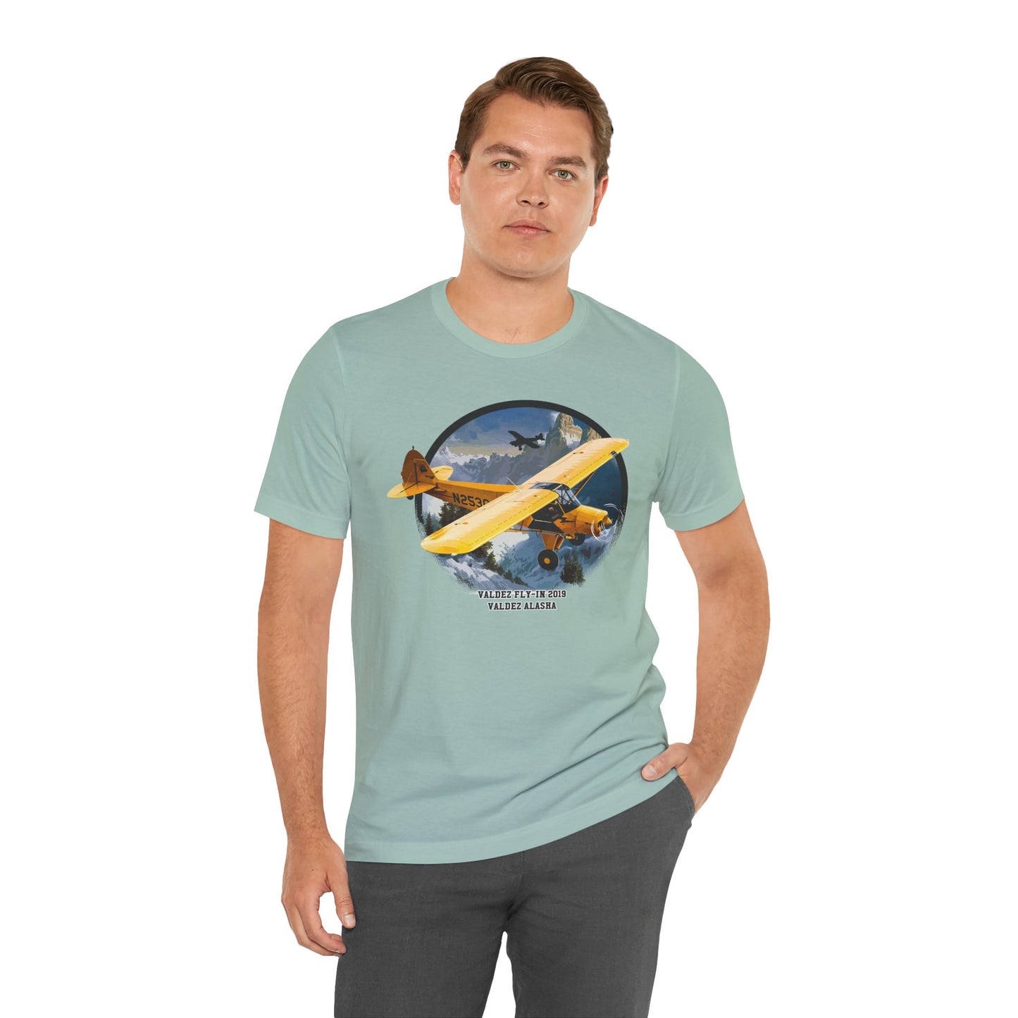 Retro Plane Graphic Design Tee, Plane Shirt, Vintage Tees, Art Design T-Shirt, Graphic Tee, Retro Art Shirts